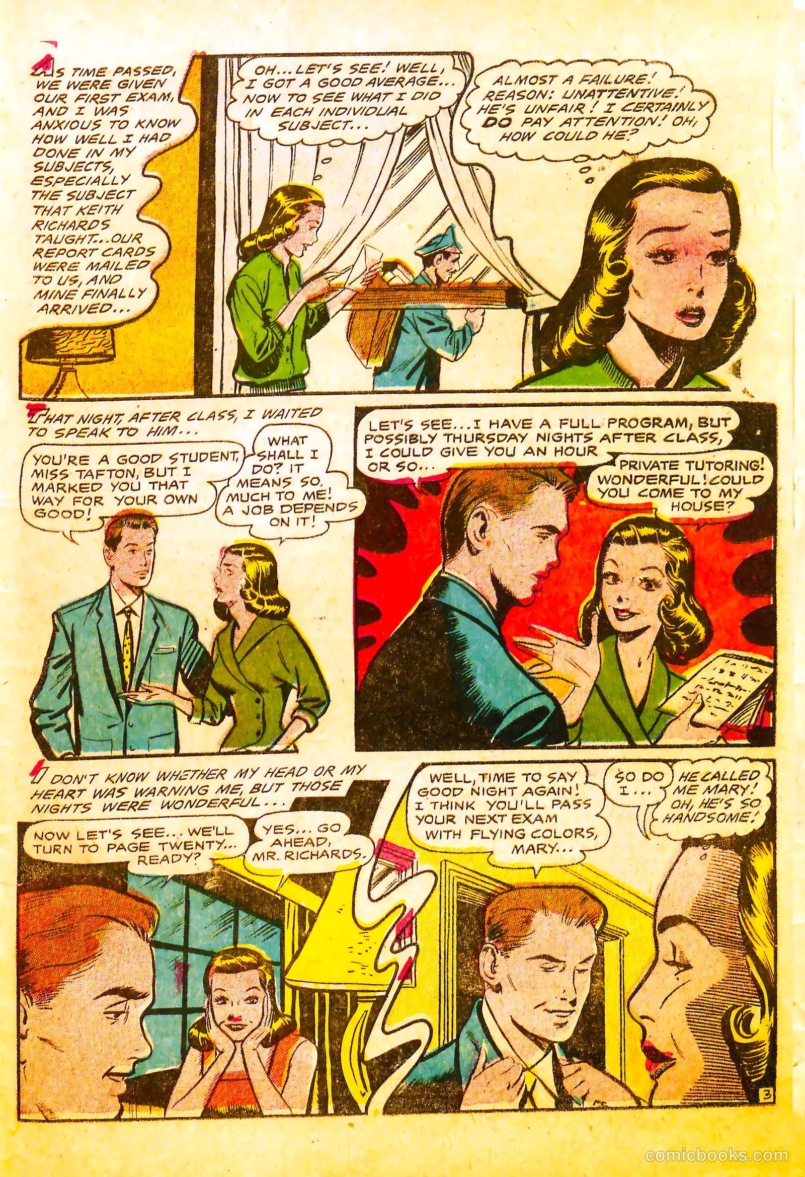 Secret Love #1 (1955) — page 21 of 36