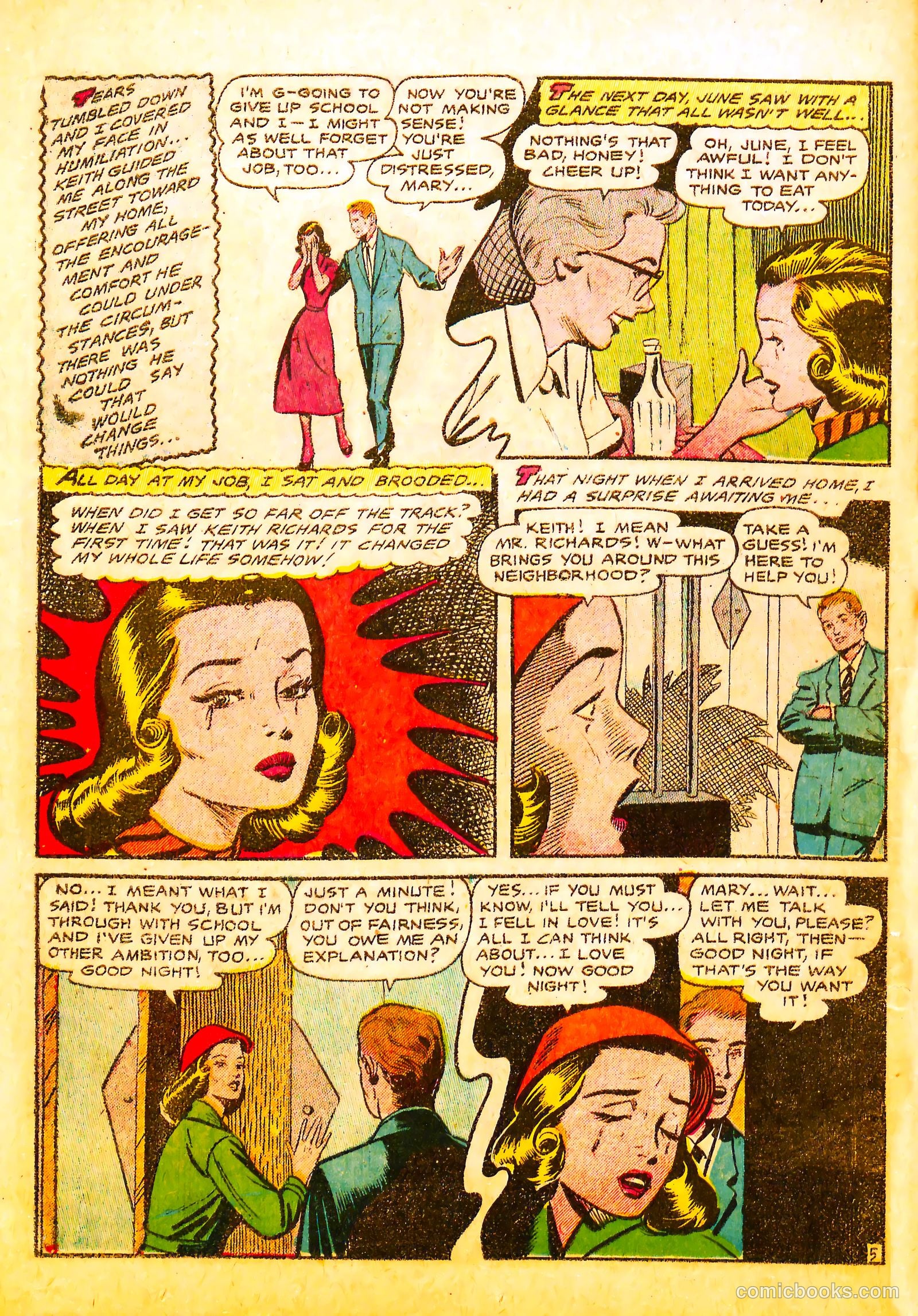 Secret Love #1 (1955) — page 24 of 36