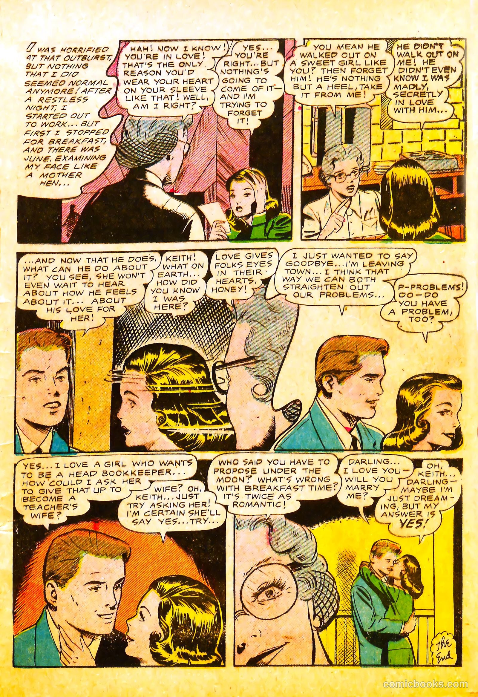Secret Love #1 (1955) — page 25 of 36