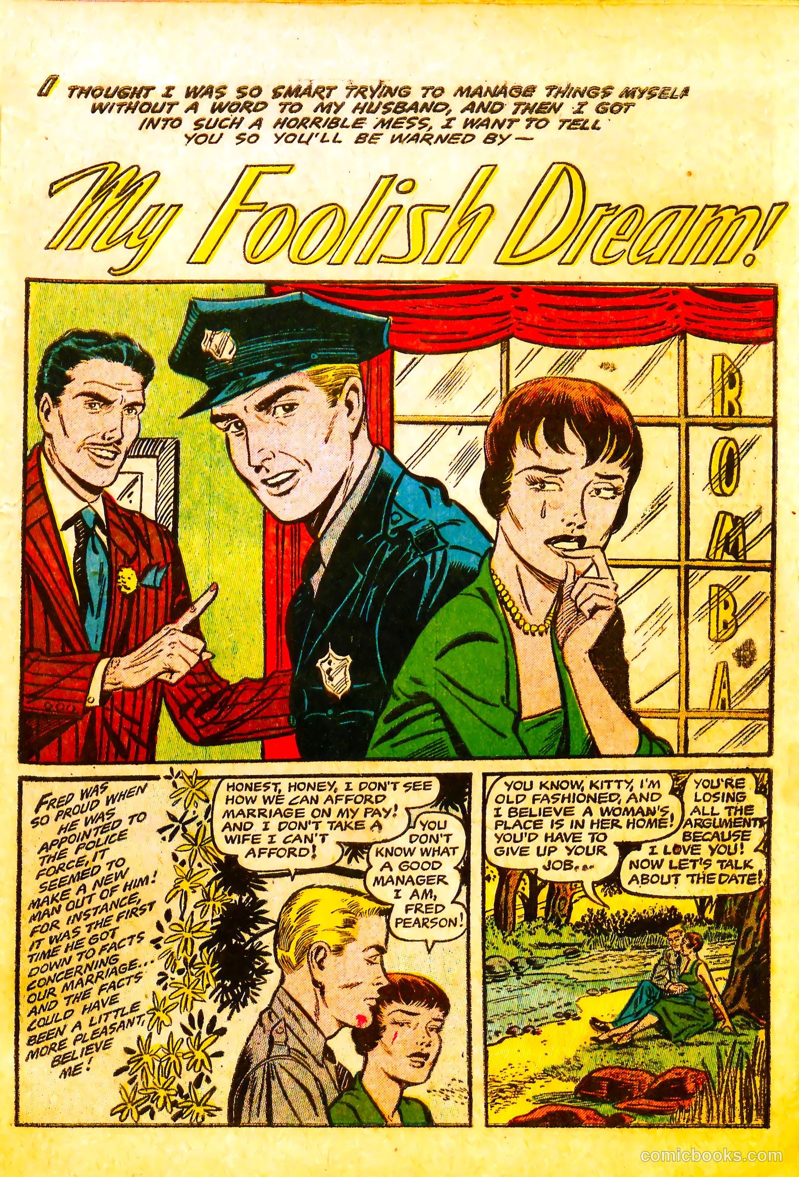 Secret Love #1 (1955) — page 27 of 36