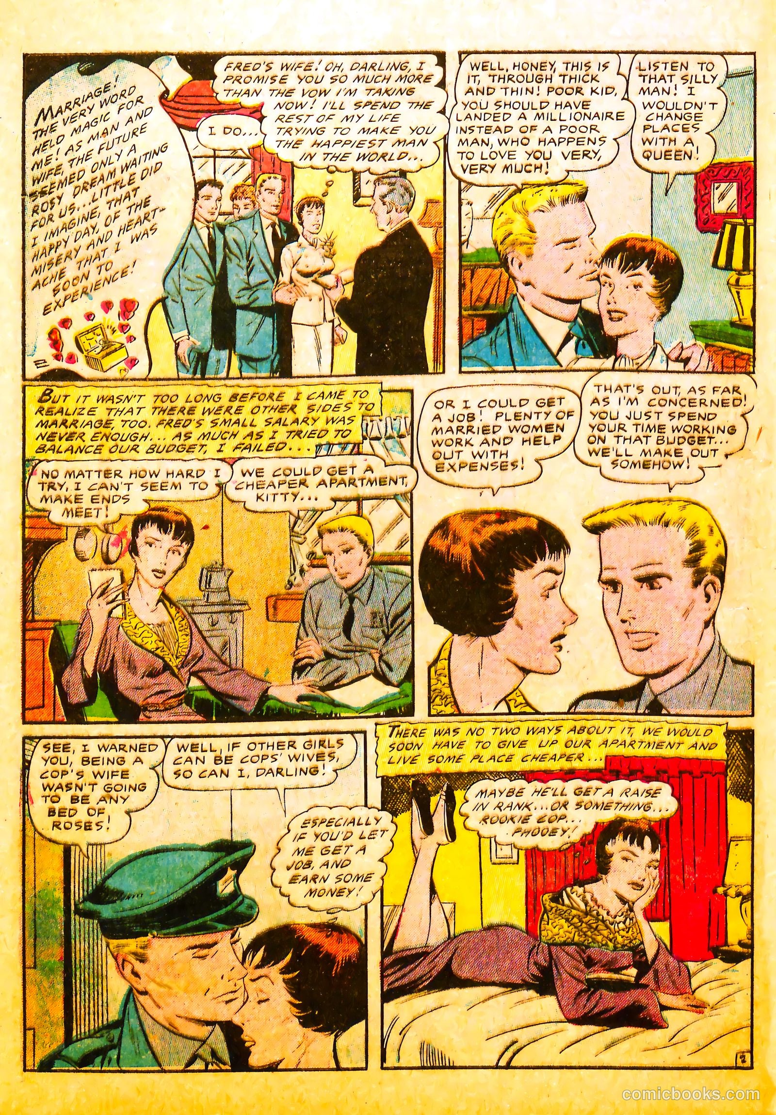 Secret Love #1 (1955) — page 28 of 36