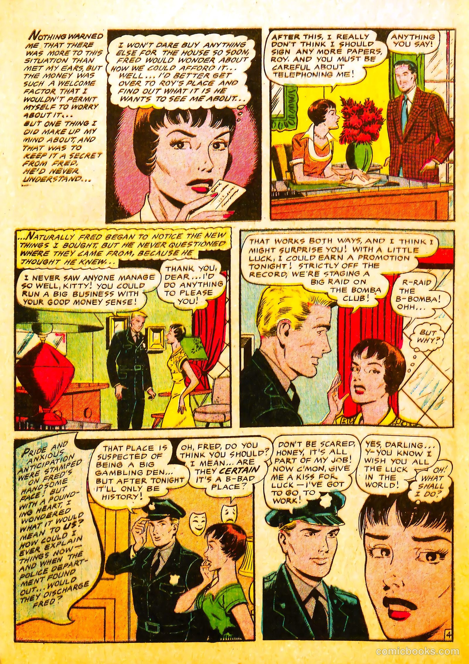 Secret Love #1 (1955) — page 30 of 36