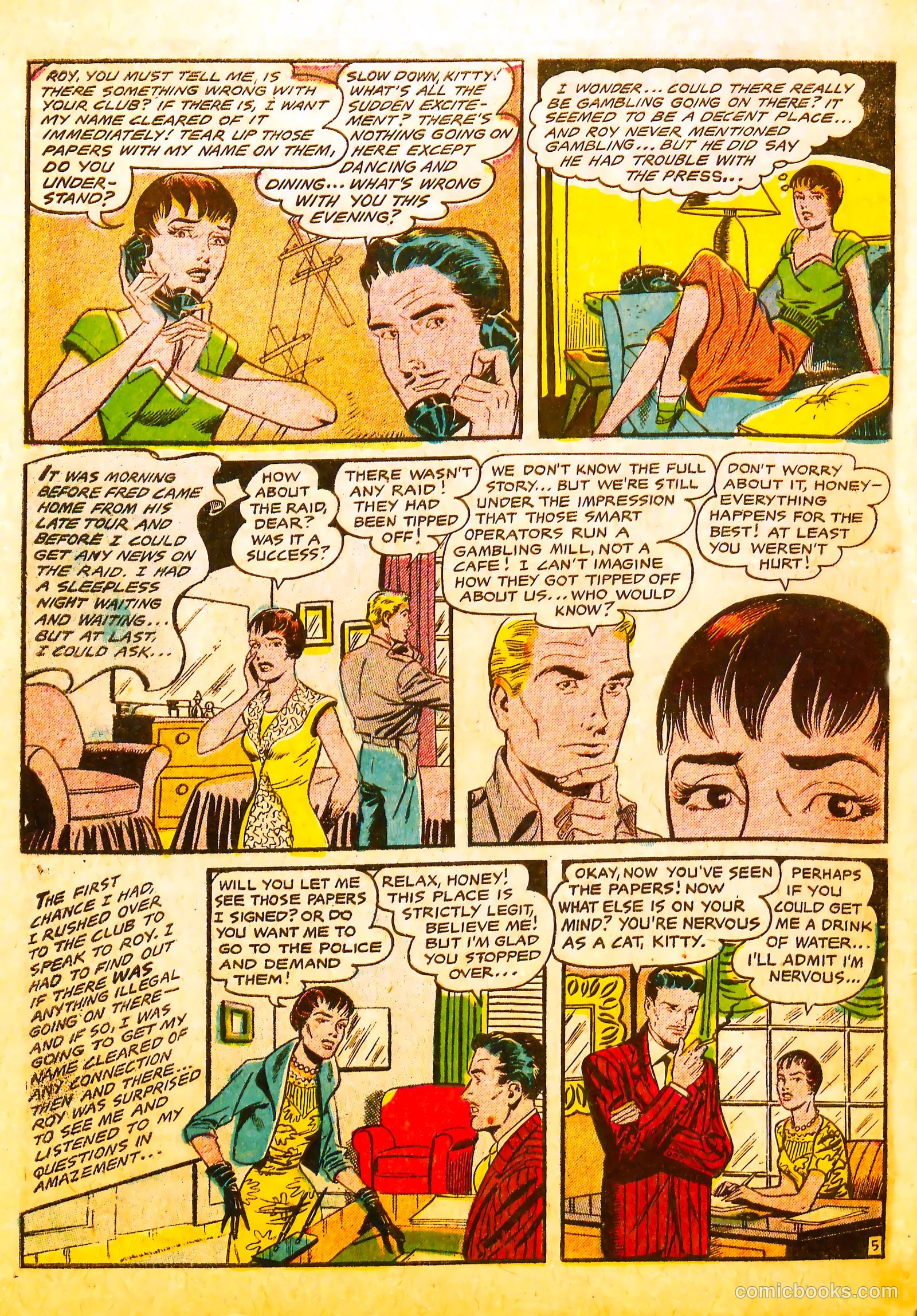 Secret Love #1 (1955) — page 32 of 36