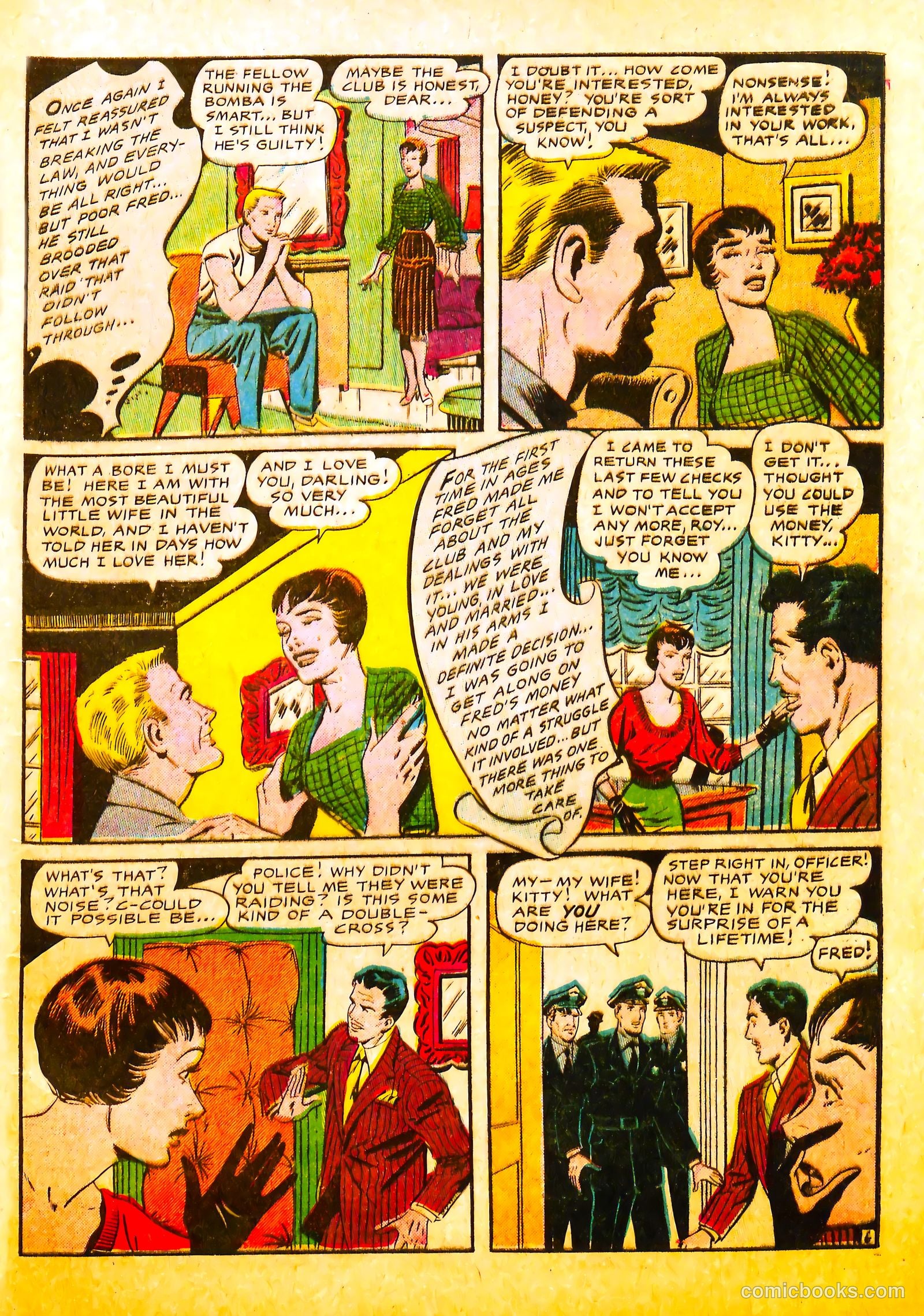 Secret Love #1 (1955) — page 33 of 36