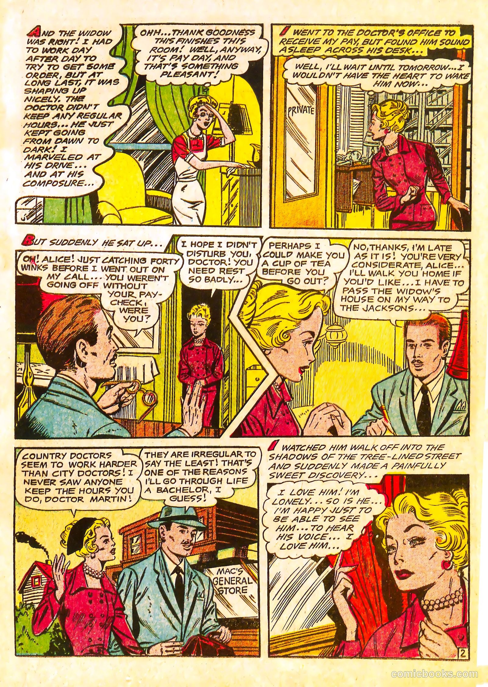 Secret Love #2 (1956) — page 13 of 36