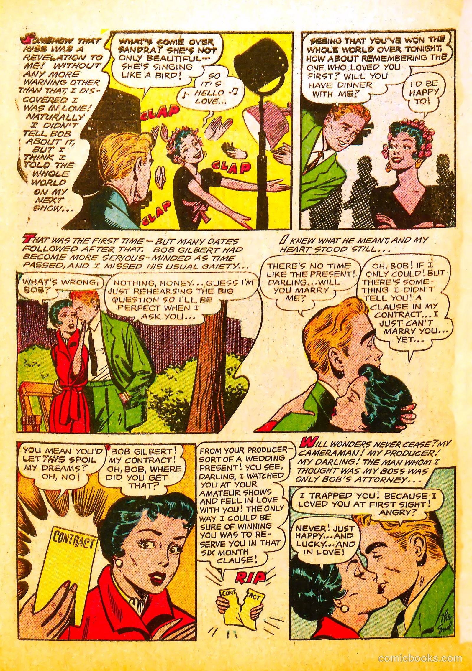 Secret Love #2 (1956) — page 34 of 36