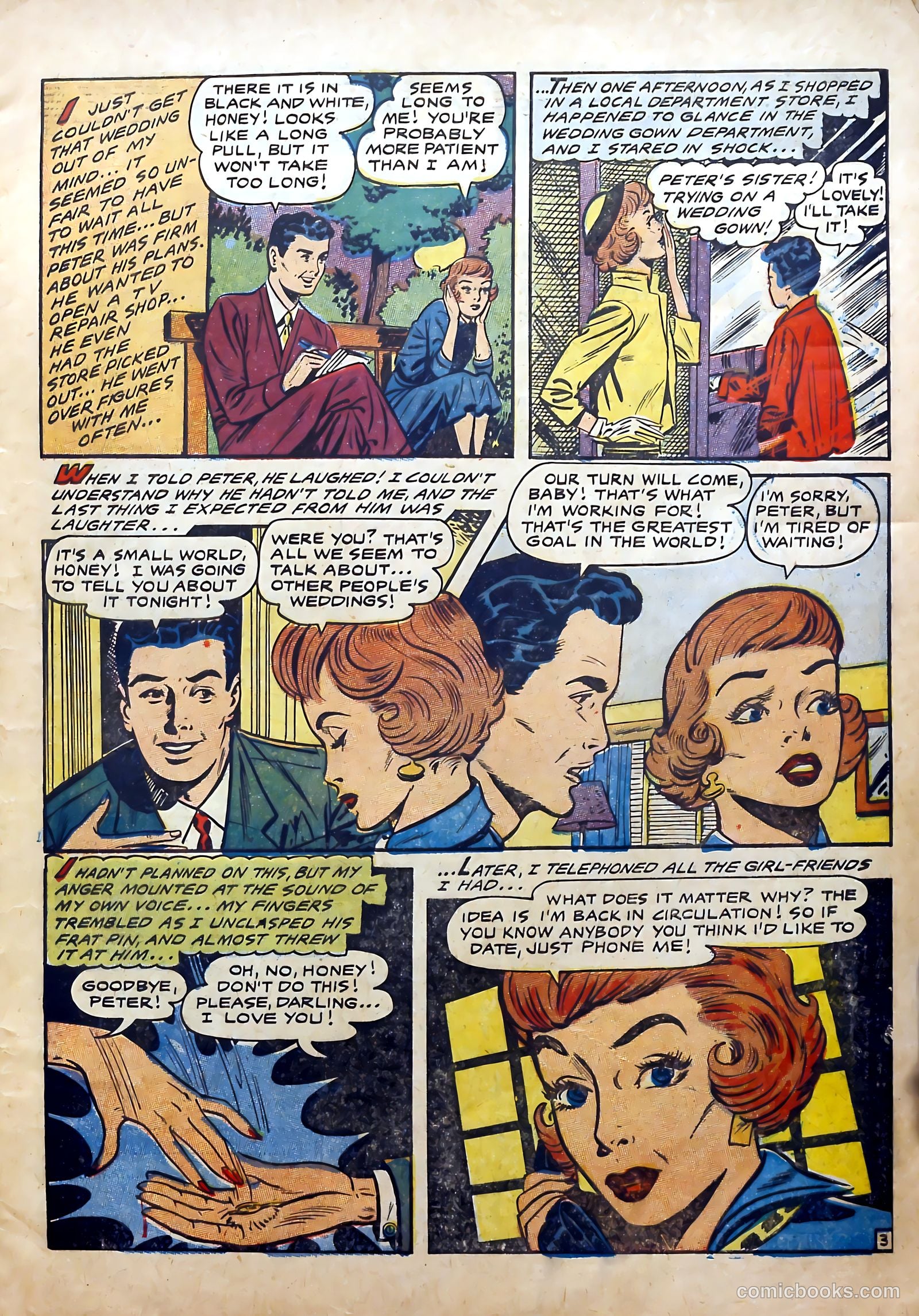 Secret Love #3 (1957) — page 5 of 36