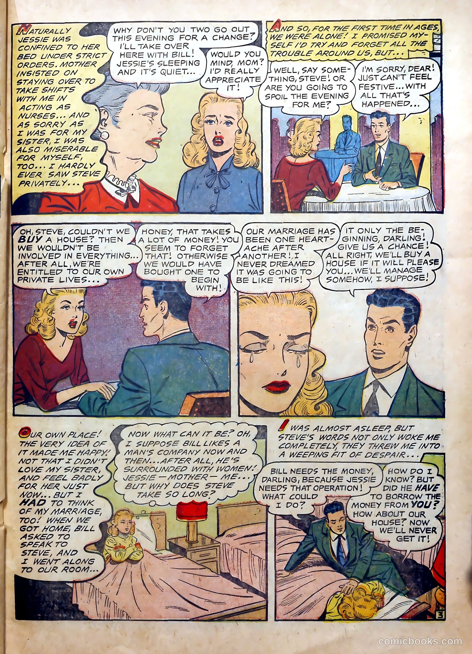 Secret Love #3 (1957) — page 21 of 36