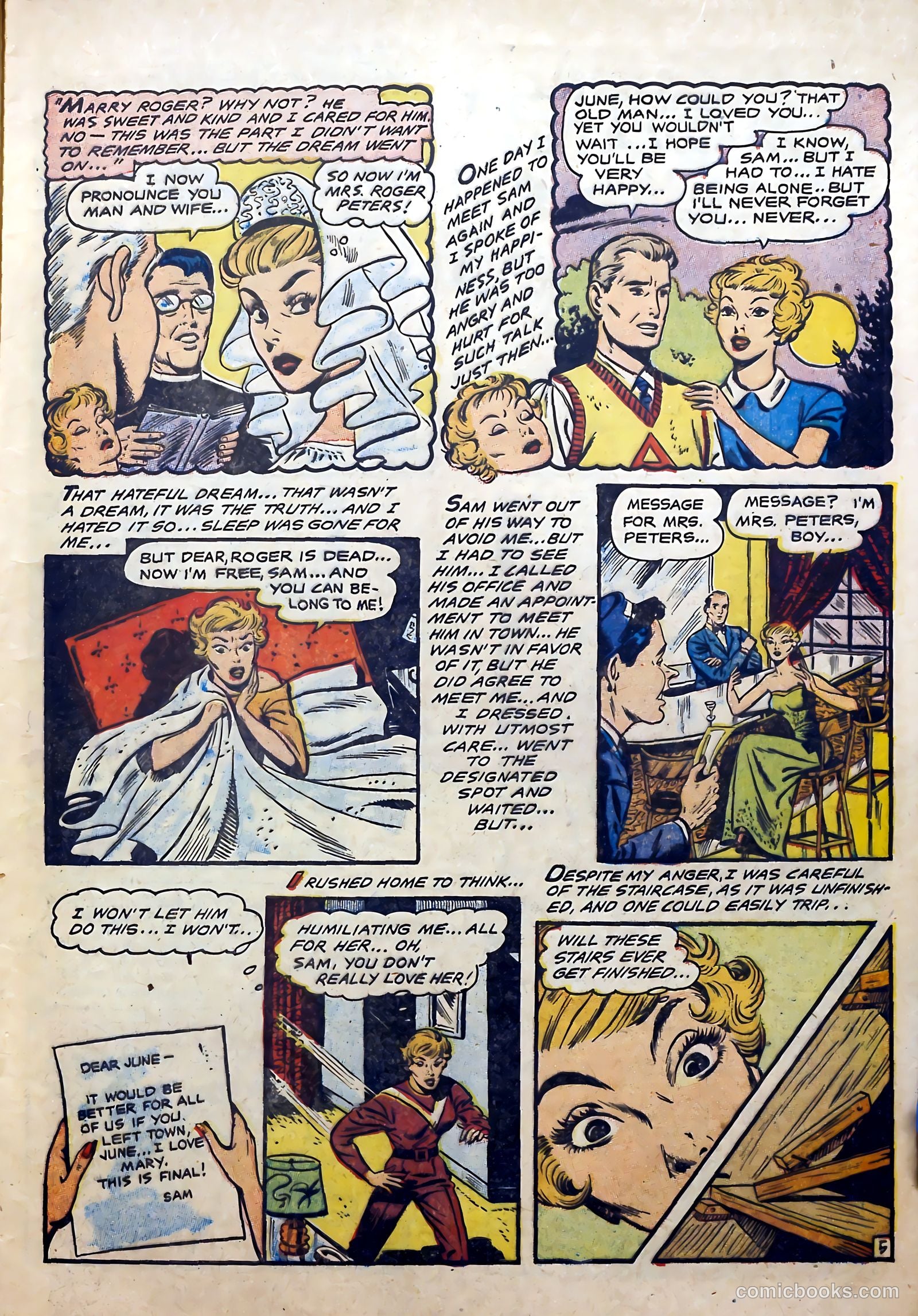 Secret Love #5 (1958) — page 9 of 36