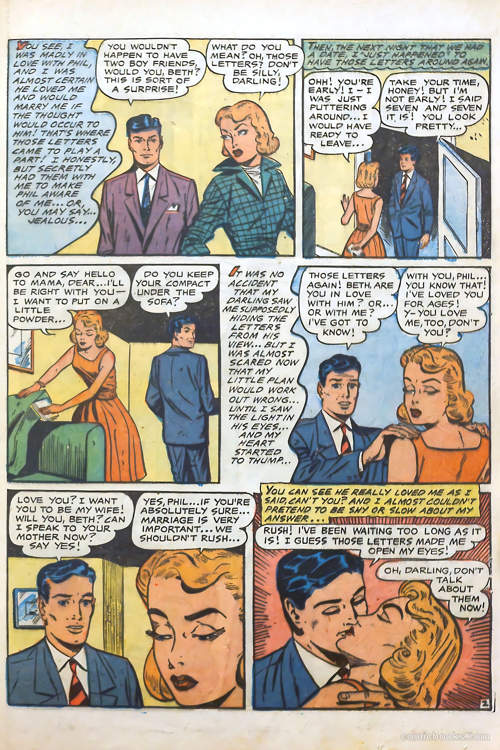 Secret Love #6 (1958) — page 21 of 36
