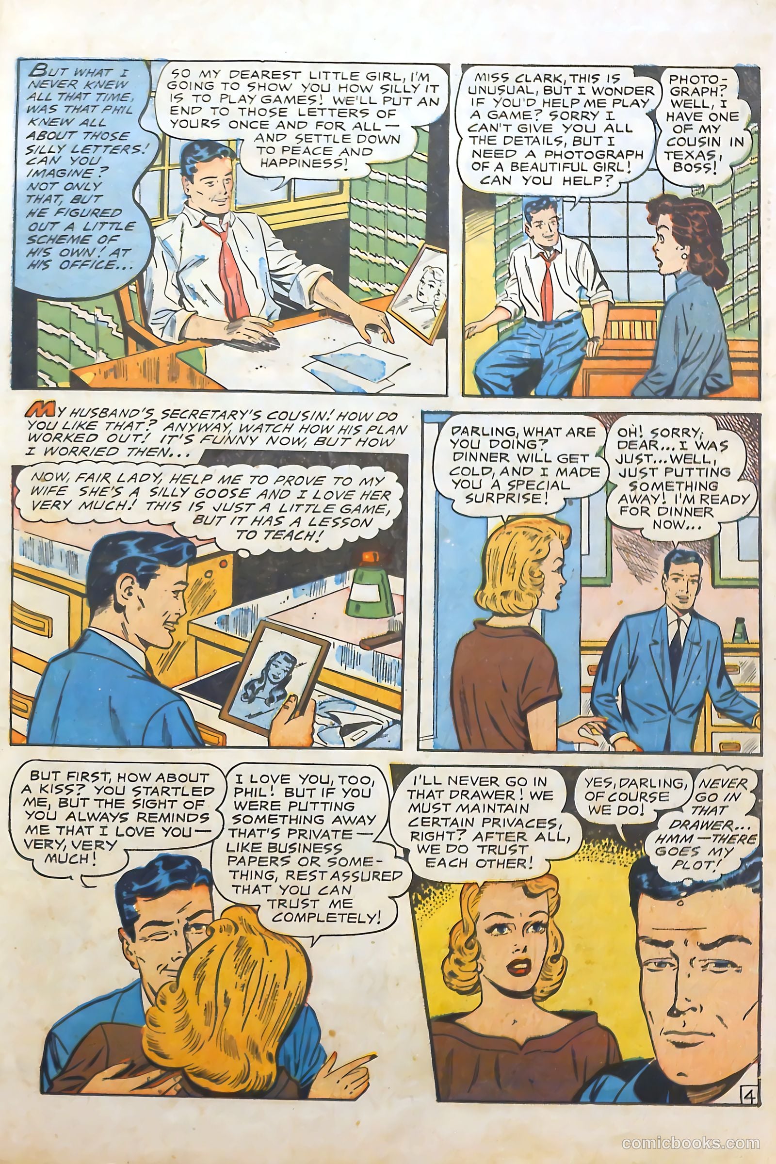 Secret Love #6 (1958) — page 23 of 36