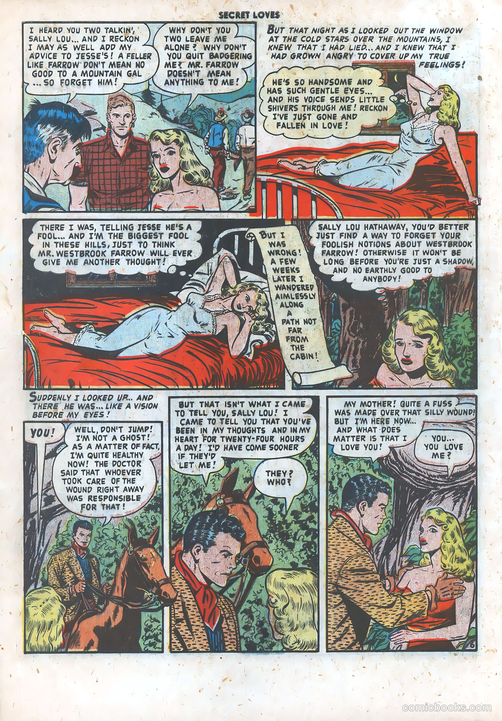 Secret Loves #1 (1949) — page 8 of 36