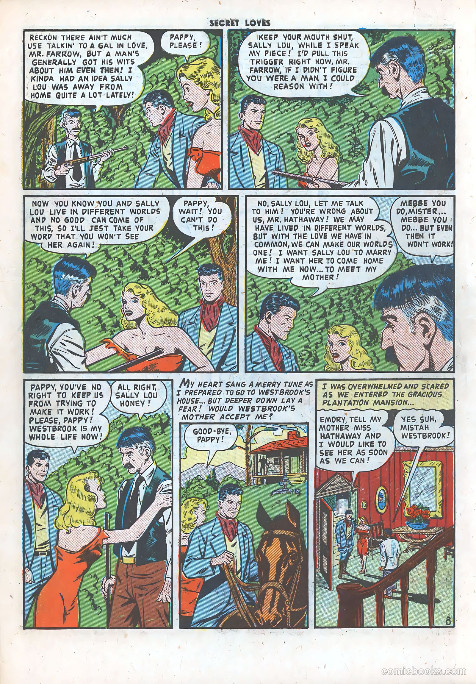 Secret Loves #1 (1949) — page 10 of 36