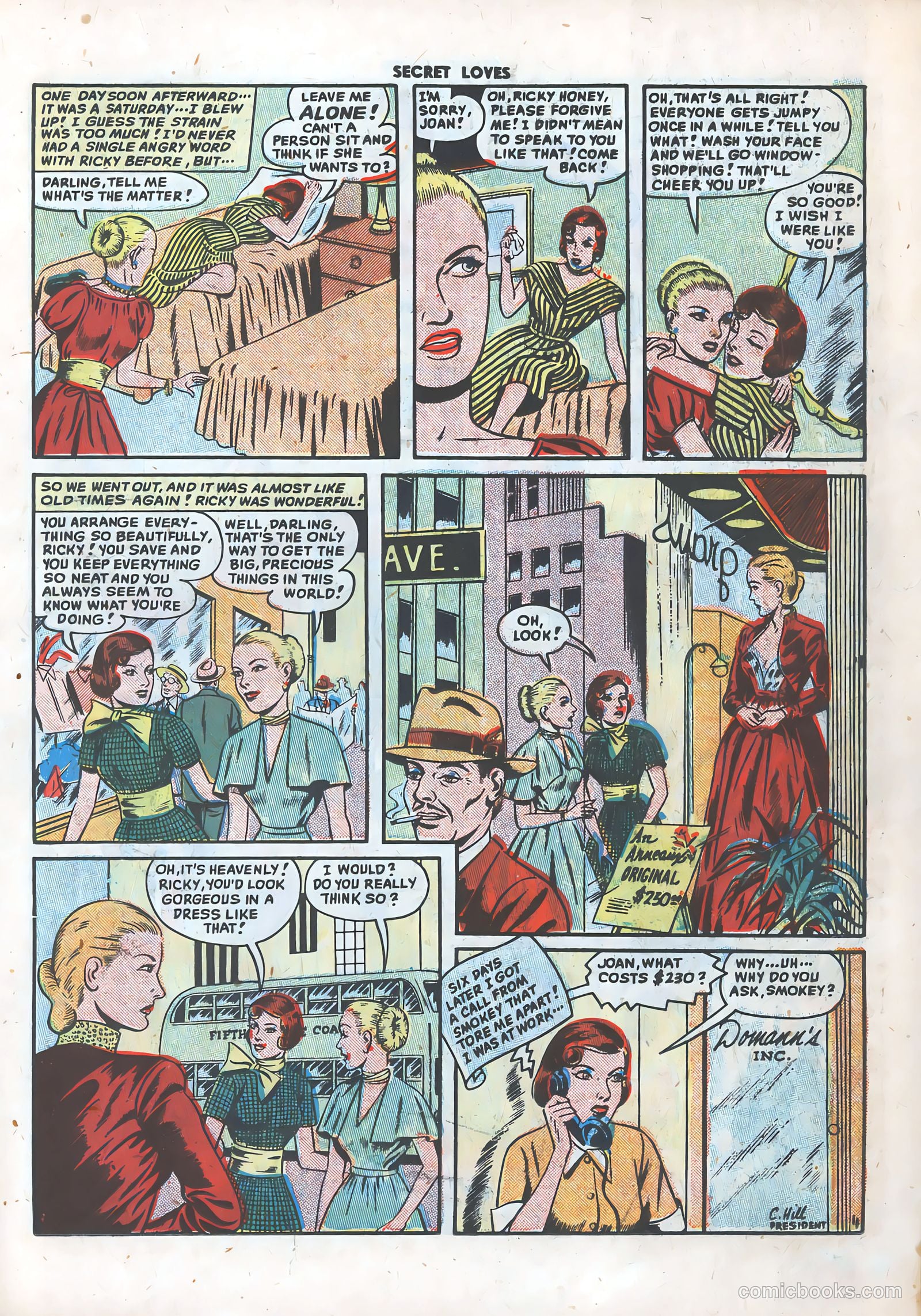 Secret Loves #1 (1949) — page 15 of 36
