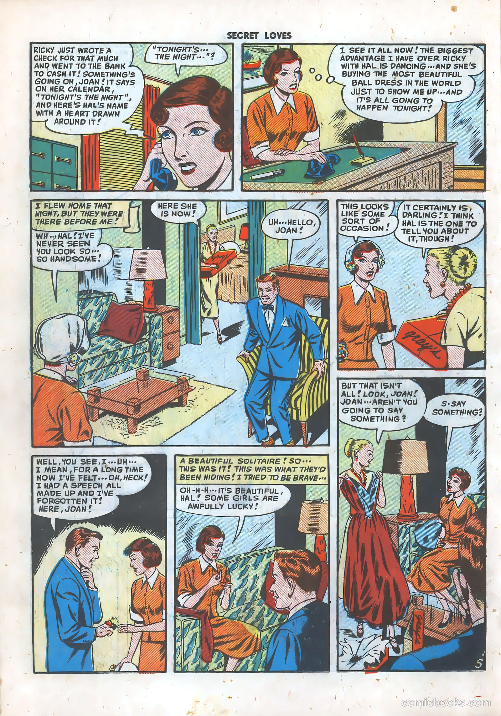 Secret Loves #1 (1949) — page 16 of 36