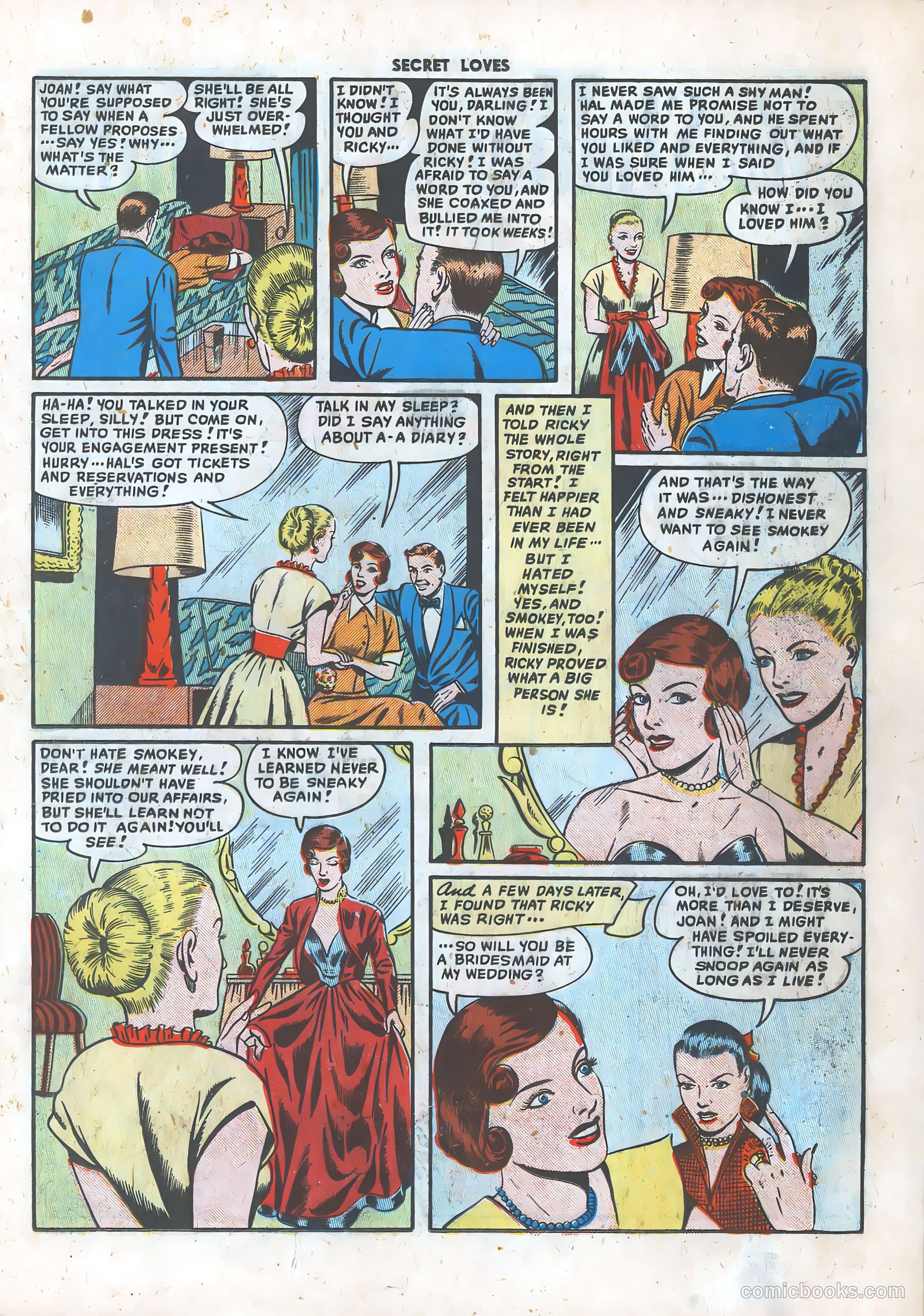 Secret Loves #1 (1949) — page 17 of 36