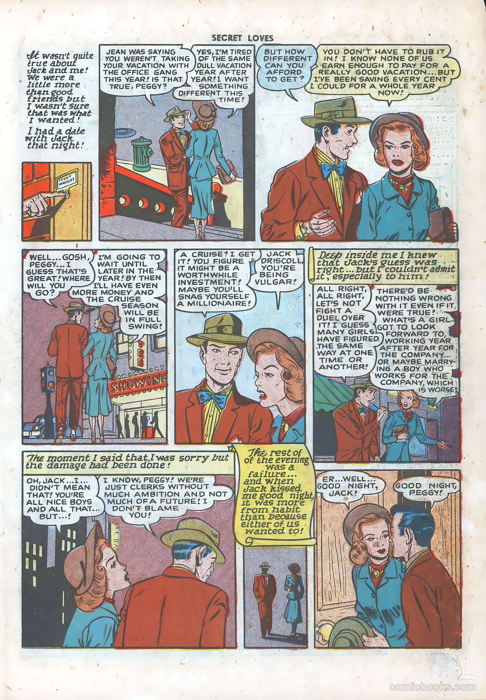 Secret Loves #1 (1949) — page 19 of 36