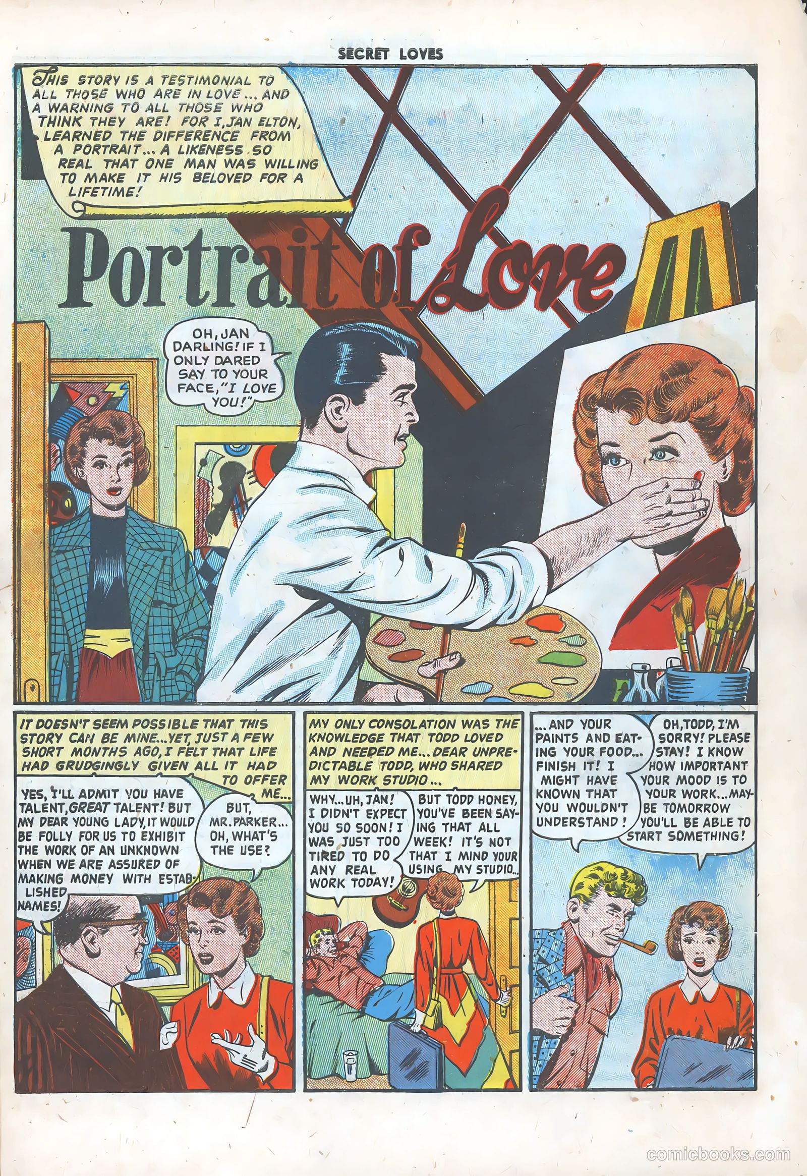 Secret Loves #1 (1949) — page 27 of 36