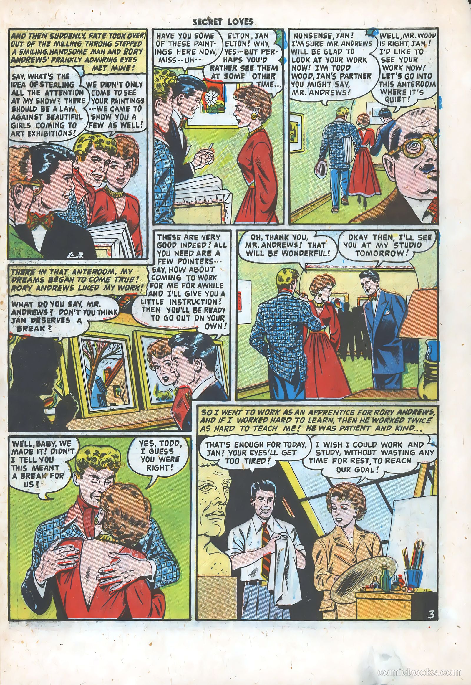 Secret Loves #1 (1949) — page 29 of 36