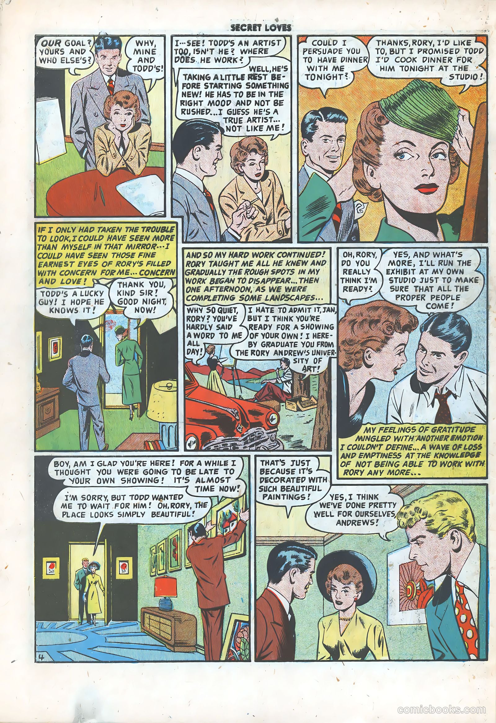 Secret Loves #1 (1949) — page 30 of 36