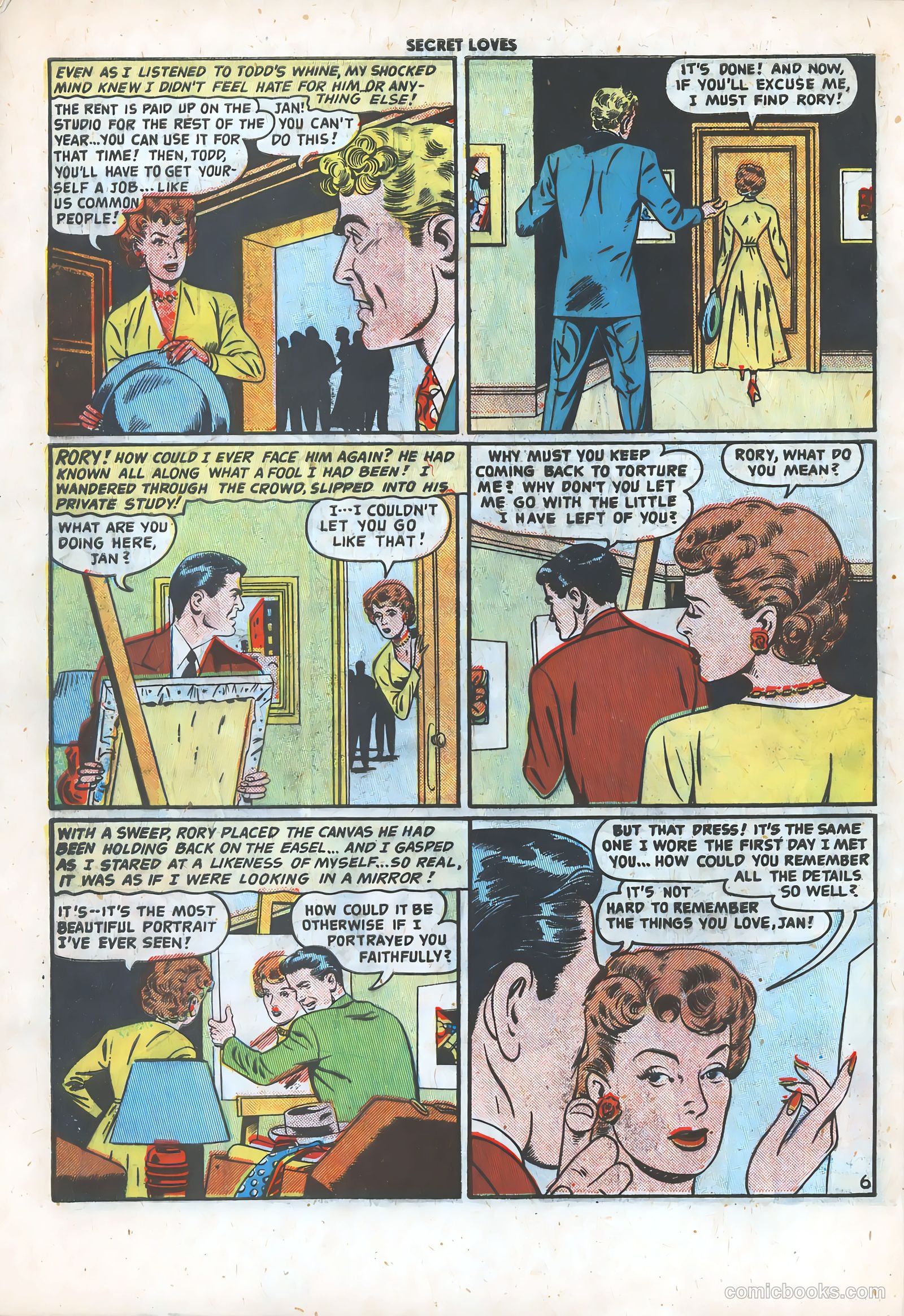 Secret Loves #1 (1949) — page 32 of 36