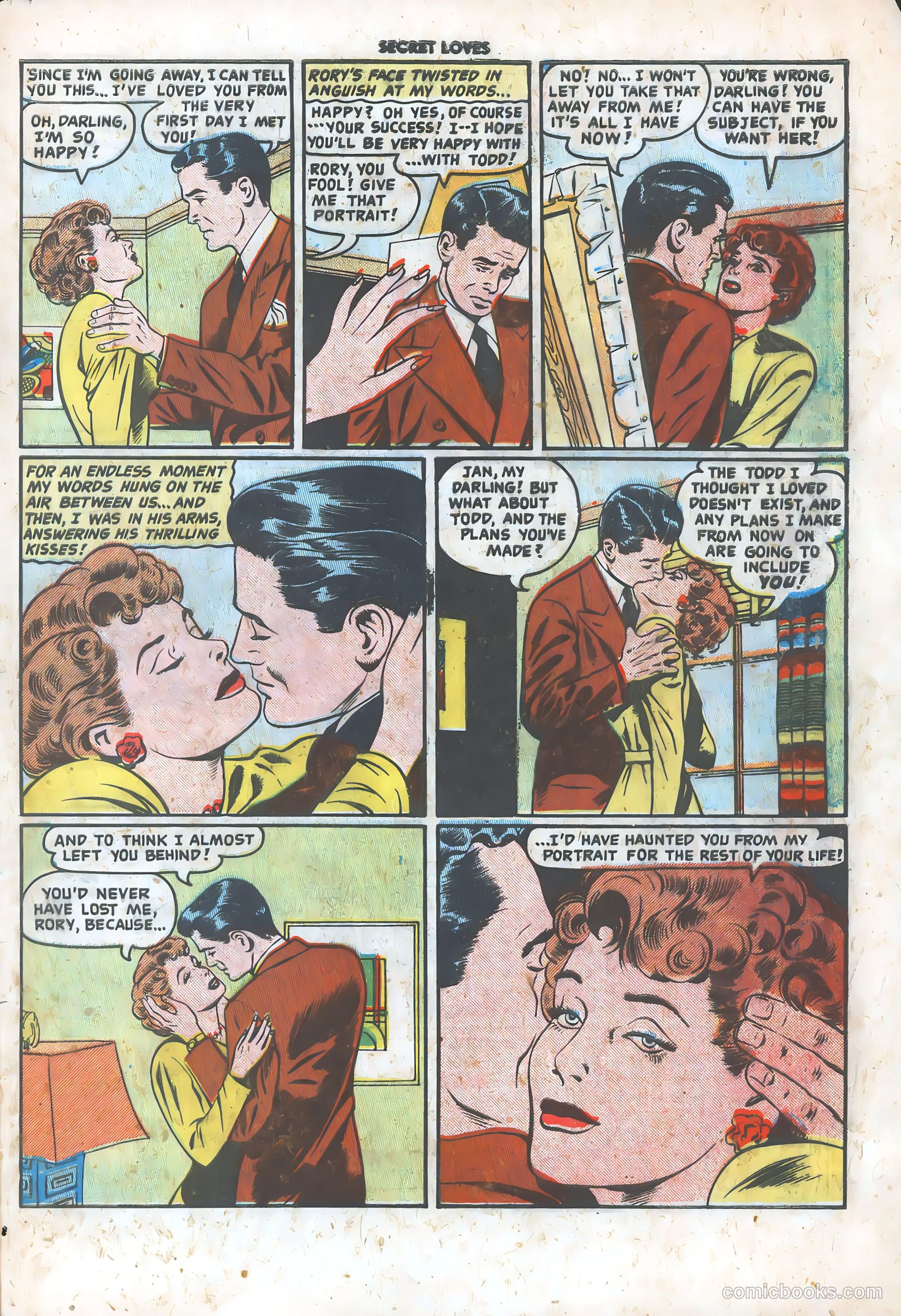 Secret Loves #1 (1949) — page 33 of 36