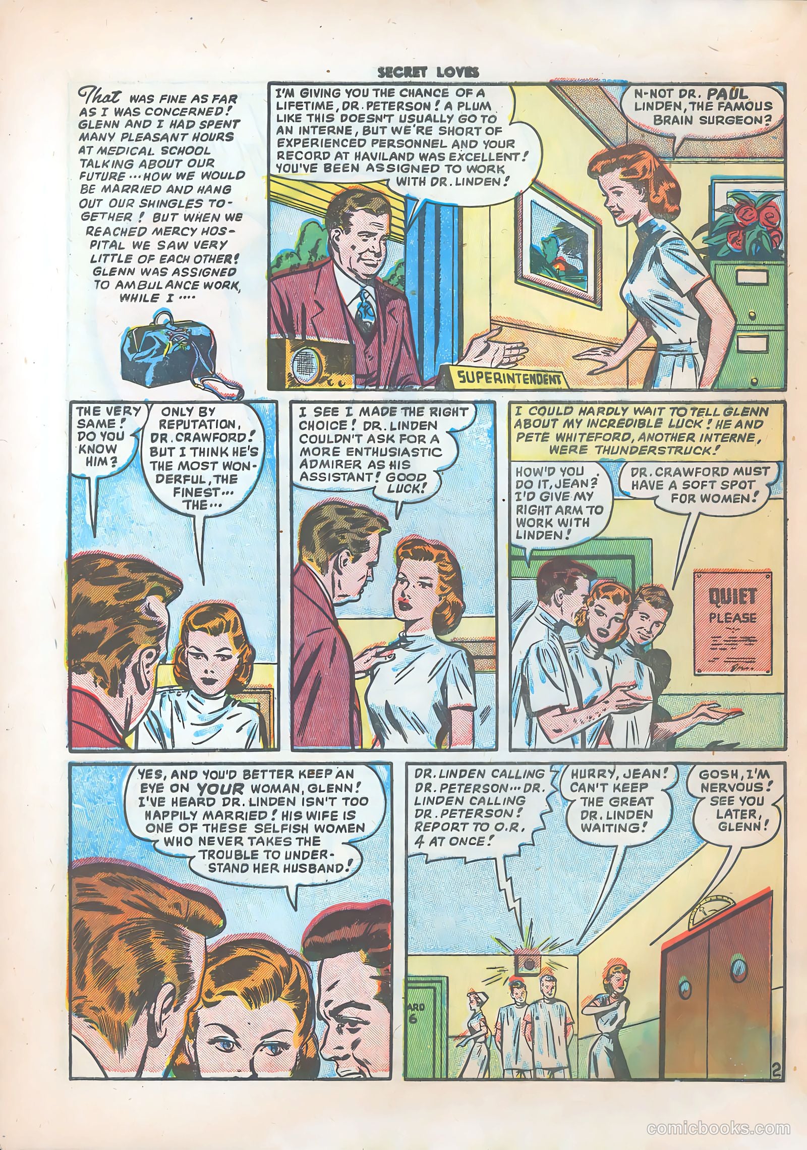 Secret Loves #2 (1950) — page 5 of 37