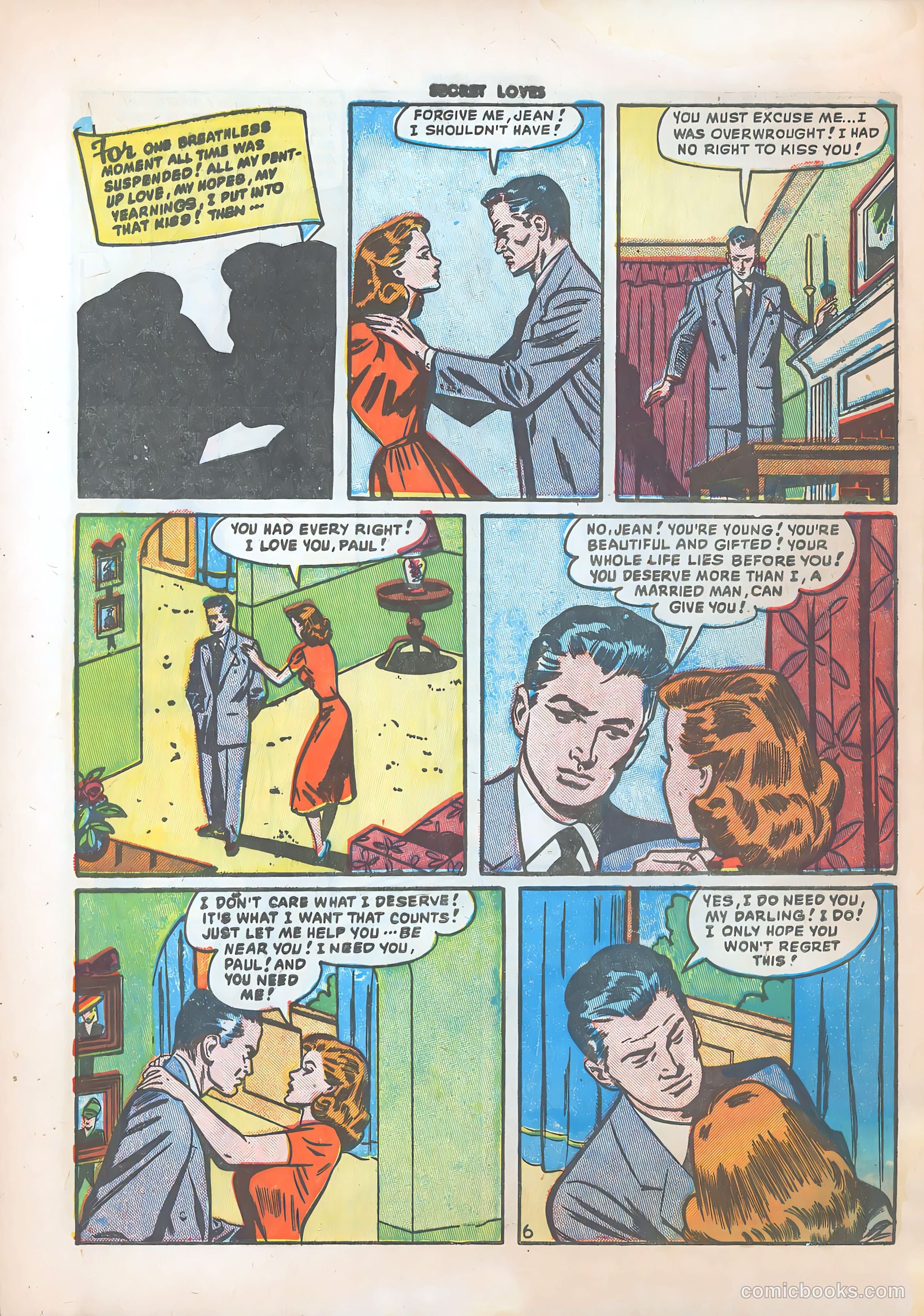 Secret Loves #2 (1950) — page 9 of 37