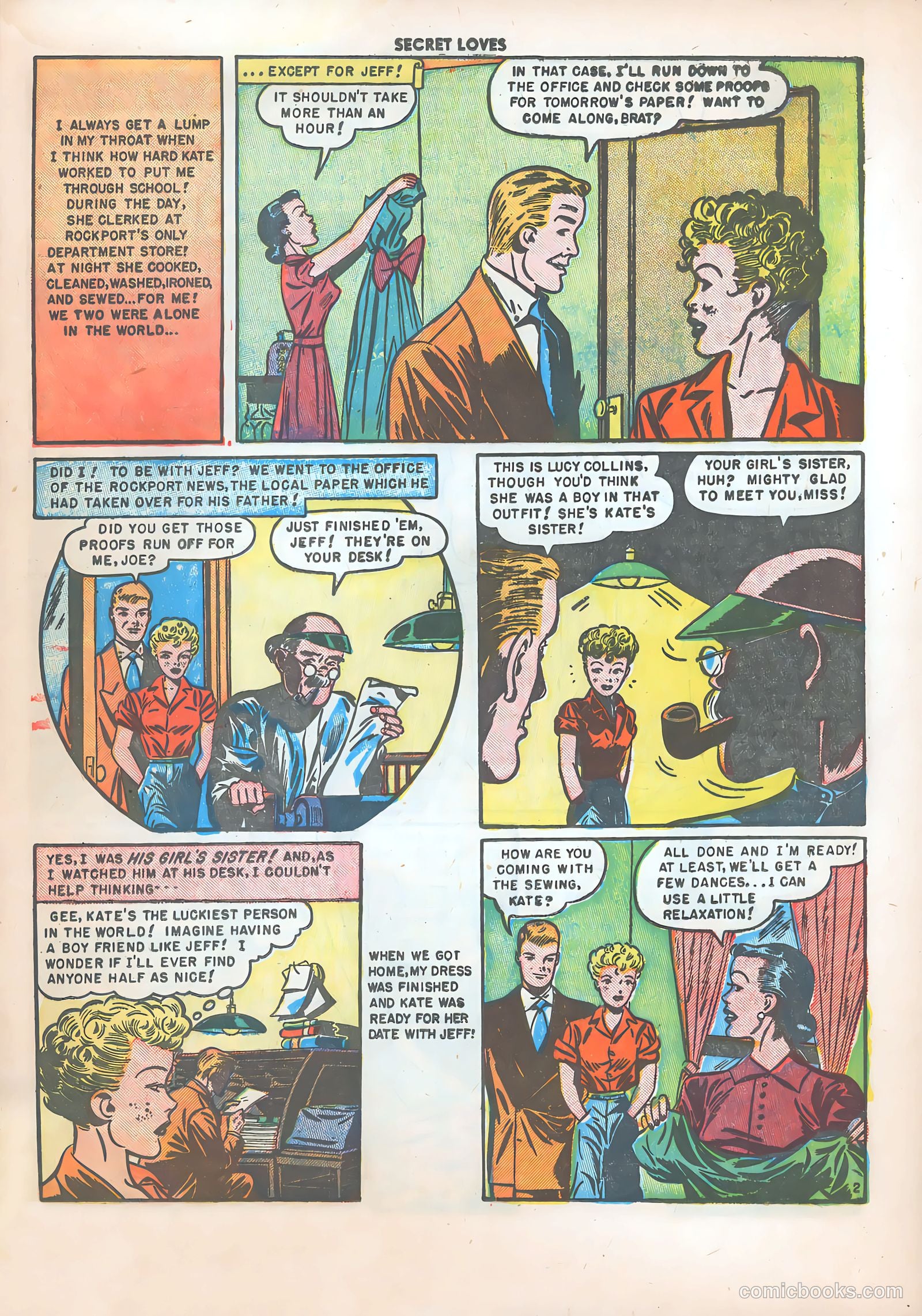 Secret Loves #2 (1950) — page 14 of 37