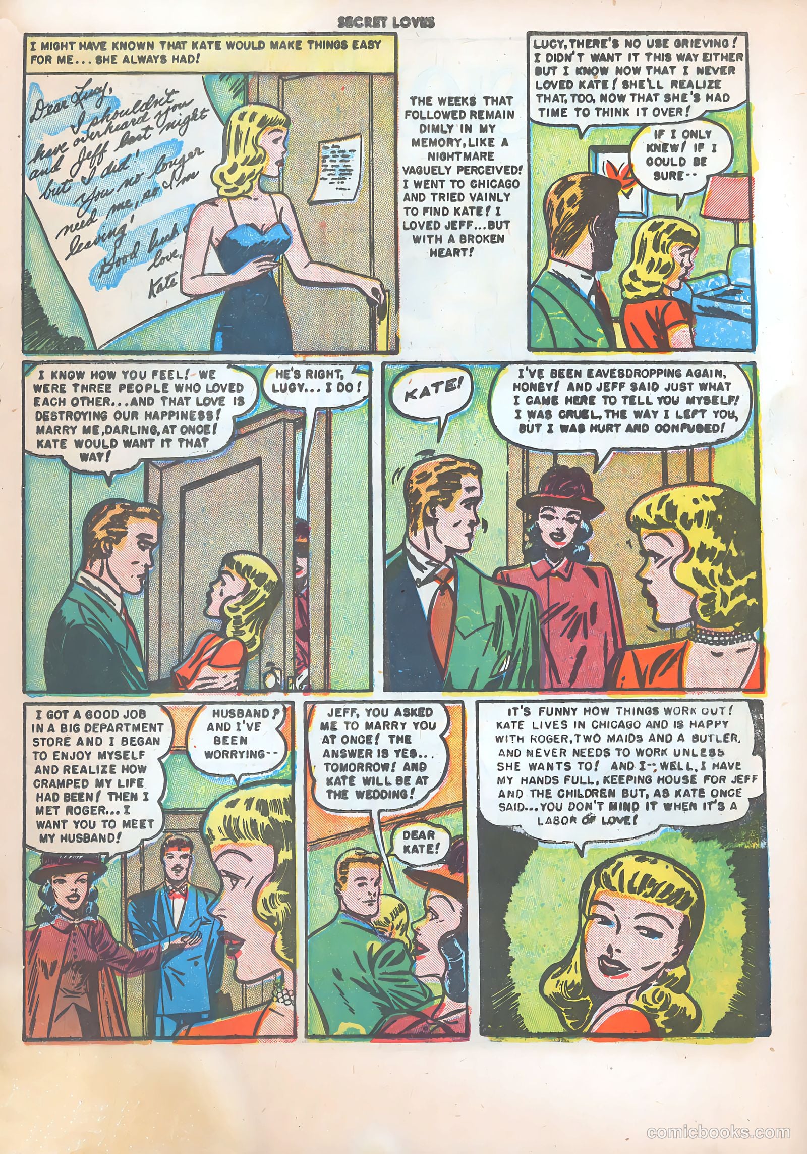 Secret Loves #2 (1950) — page 18 of 37