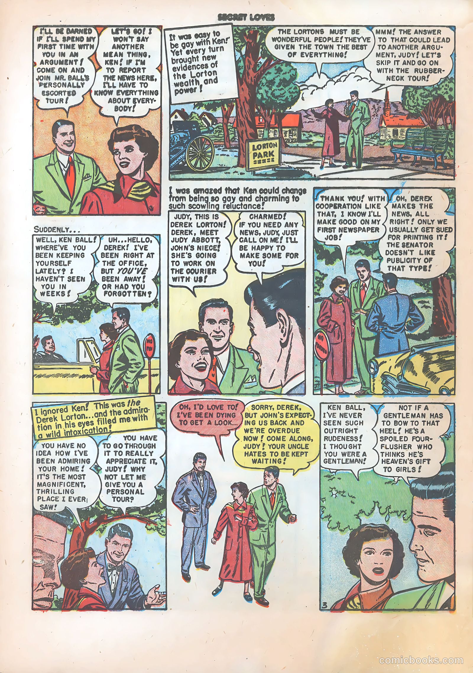 Secret Loves #2 (1950) — page 21 of 37