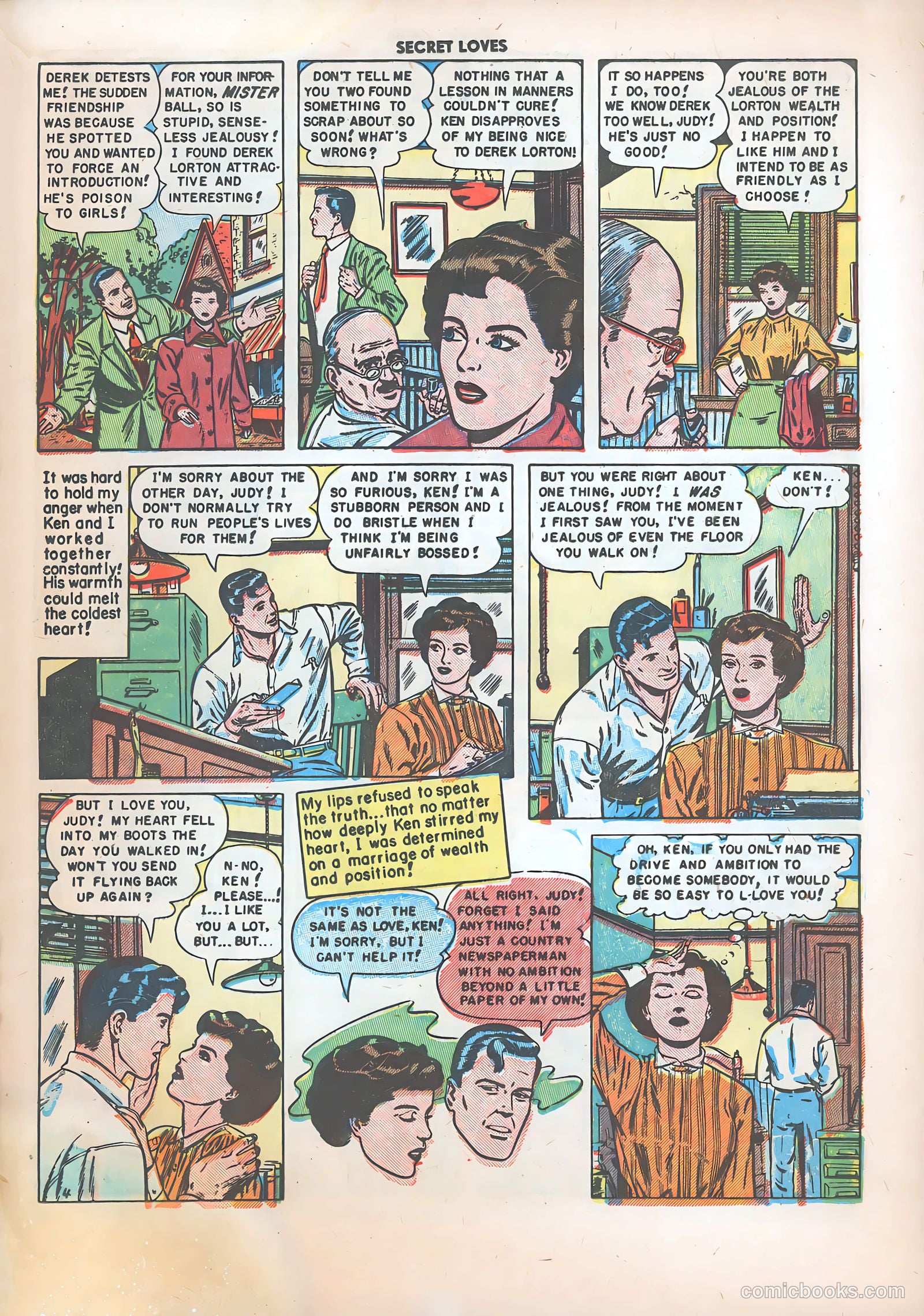 Secret Loves #2 (1950) — page 22 of 37