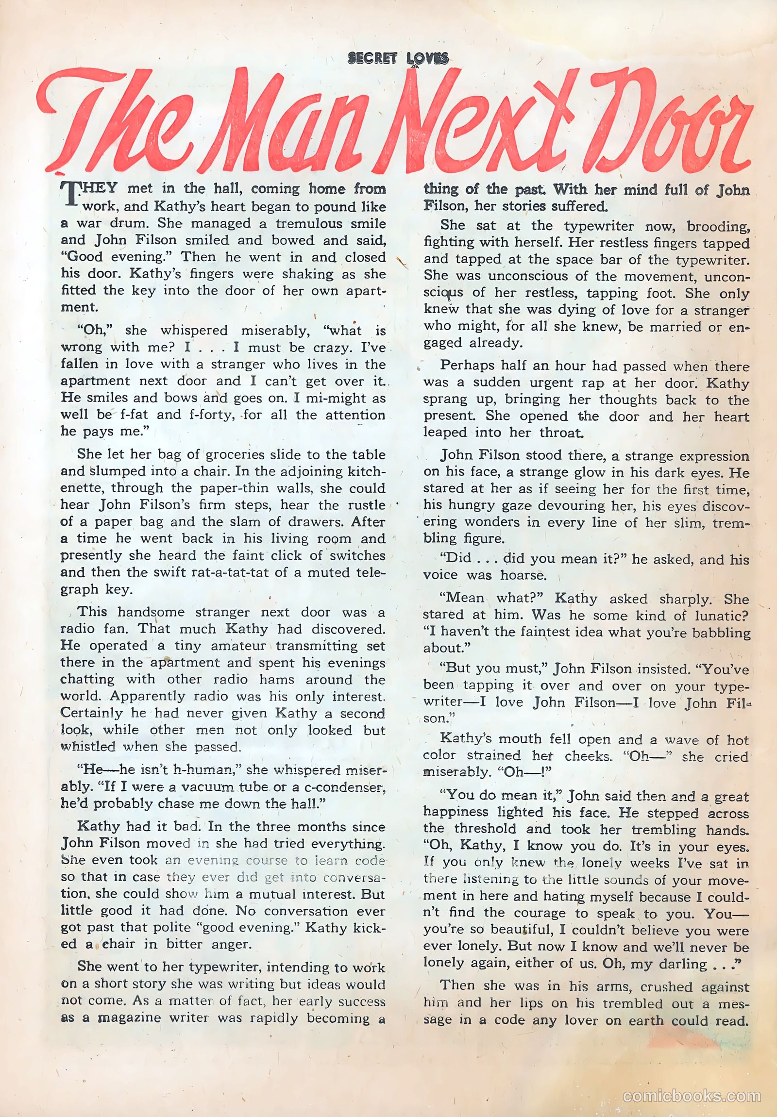 Secret Loves #2 (1950) — page 27 of 37