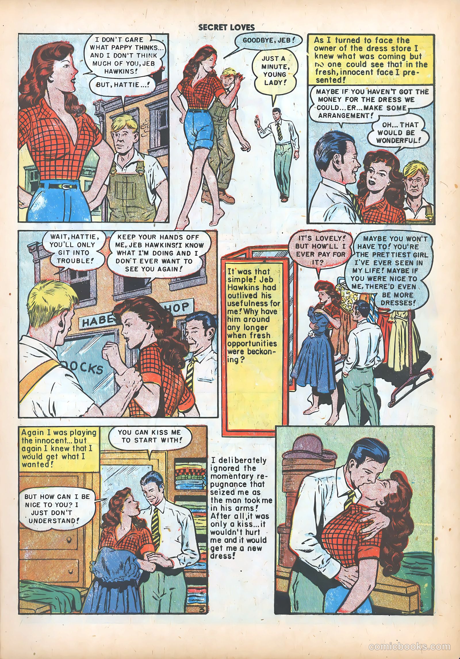 Secret Loves #3 (1950) — page 5 of 36