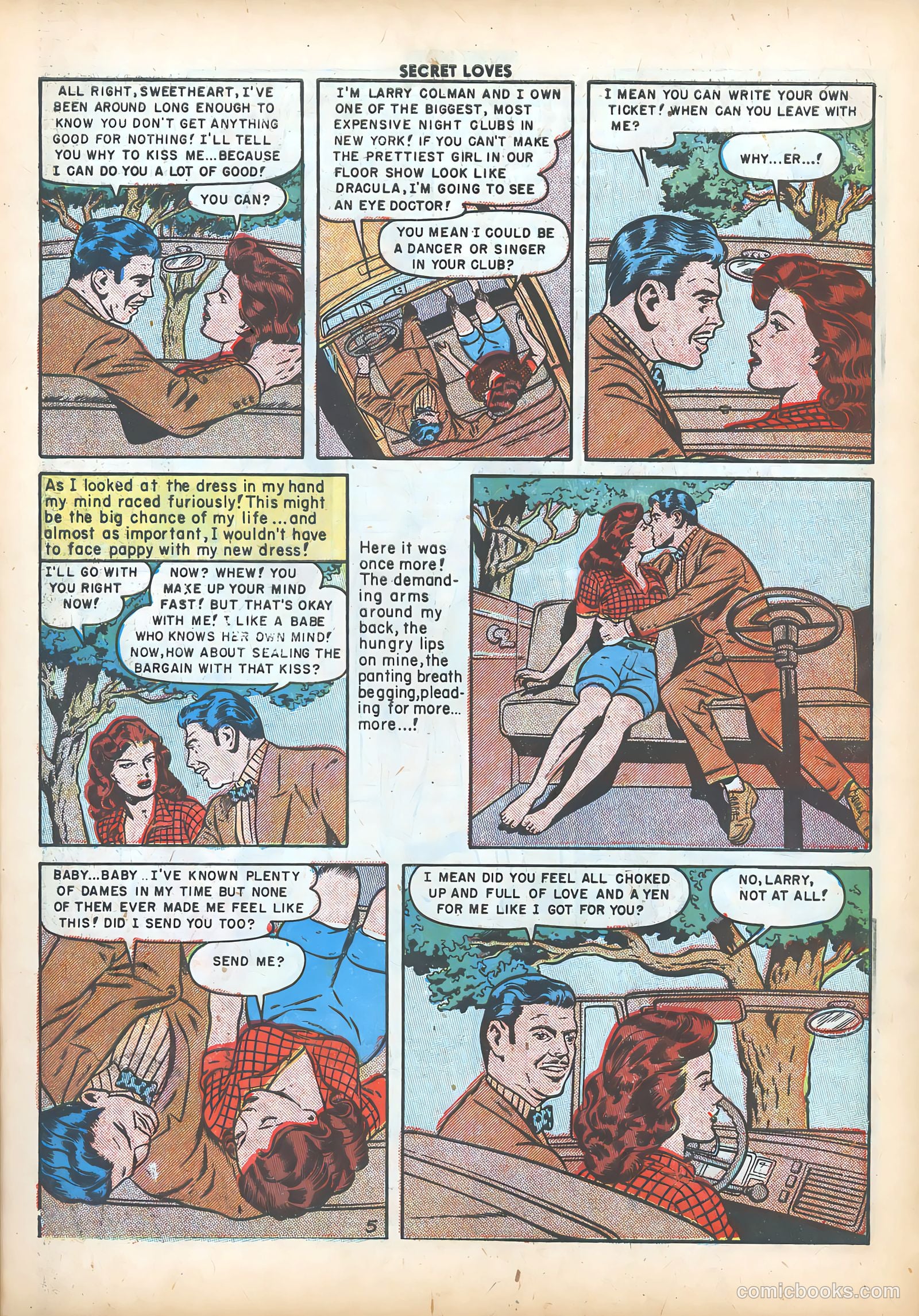 Secret Loves #3 (1950) — page 7 of 36