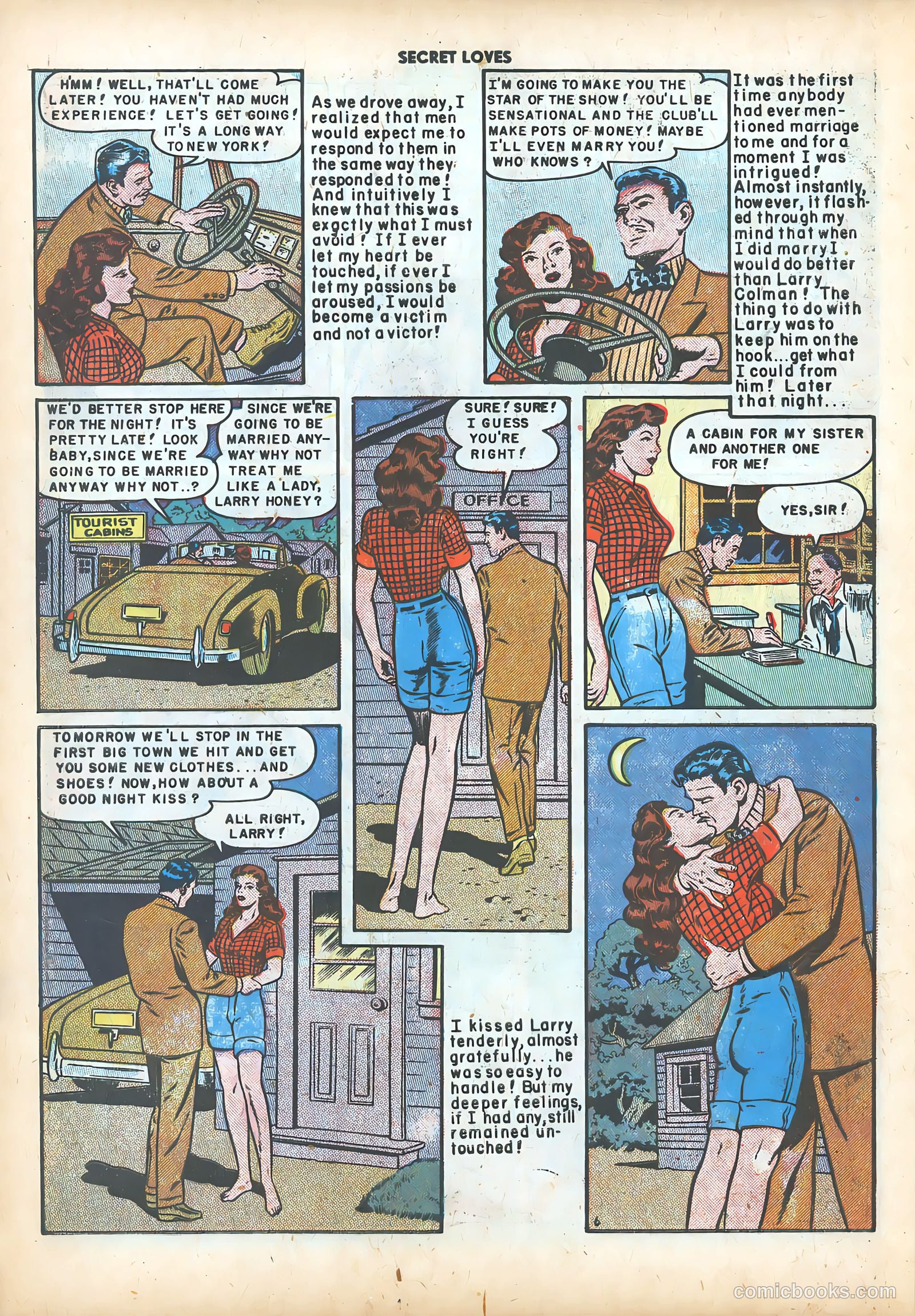 Secret Loves #3 (1950) — page 8 of 36