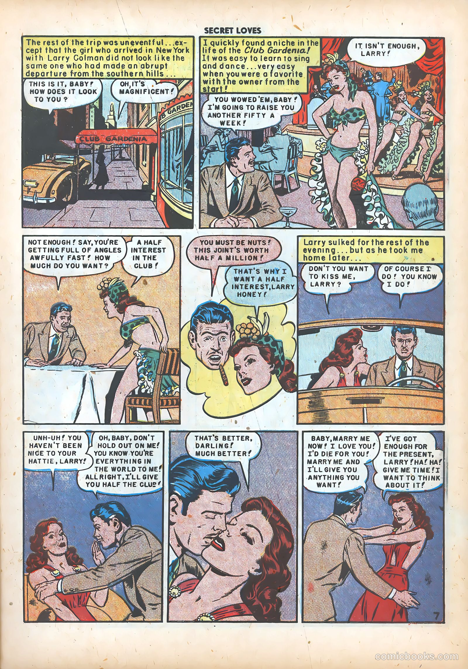 Secret Loves #3 (1950) — page 9 of 36