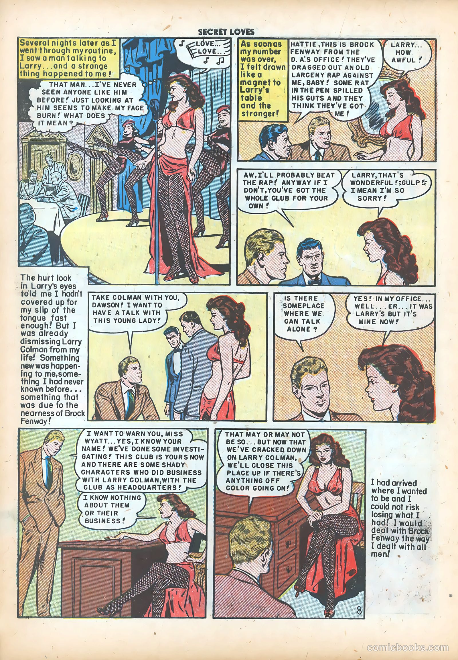 Secret Loves #3 (1950) — page 10 of 36
