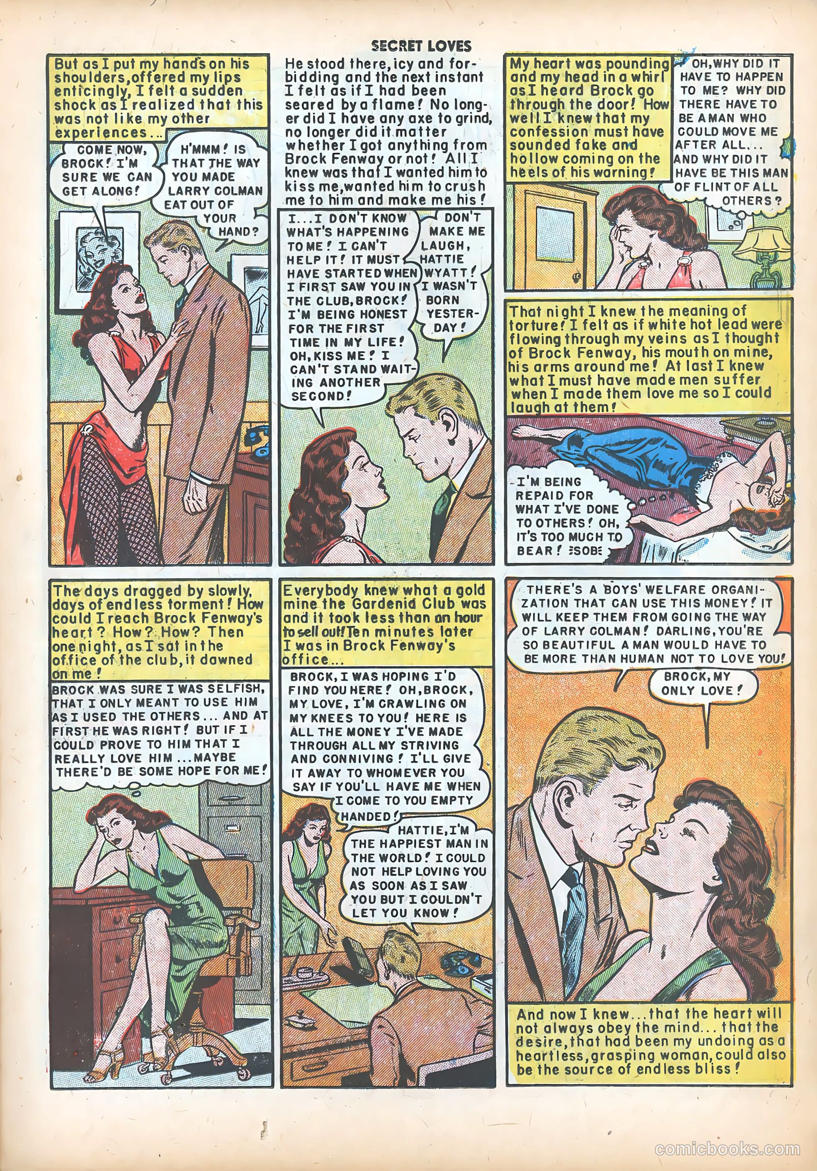 Secret Loves #3 (1950) — page 11 of 36