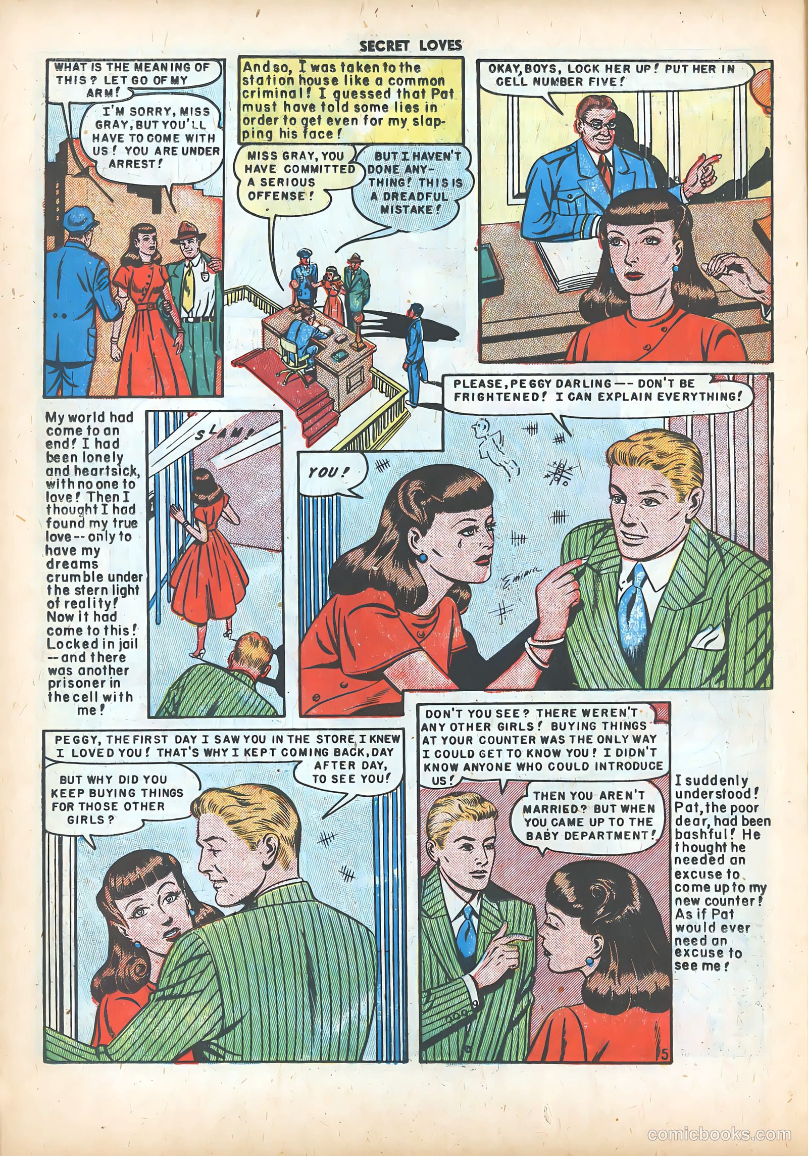 Secret Loves #3 (1950) — page 16 of 36