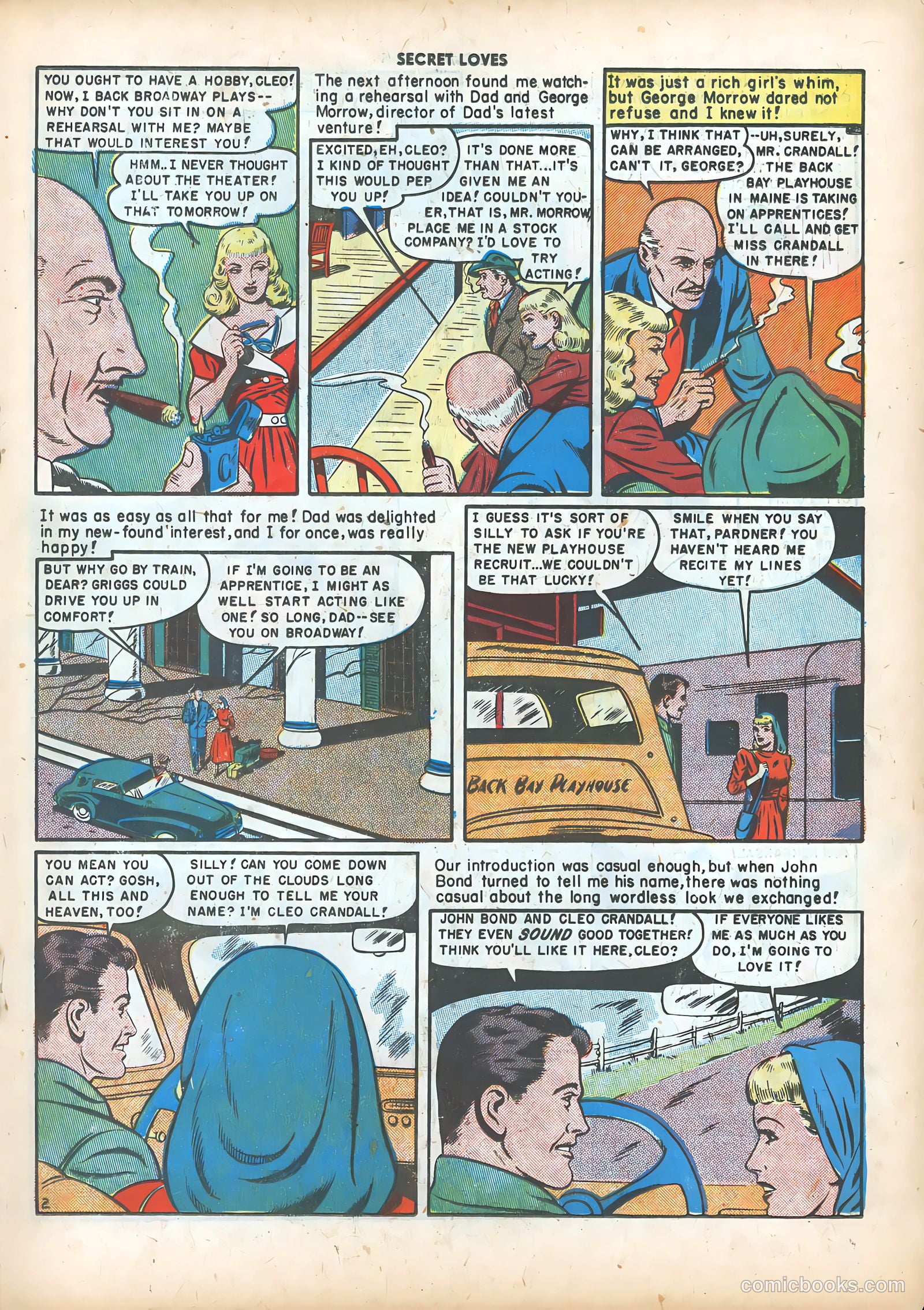 Secret Loves #3 (1950) — page 19 of 36