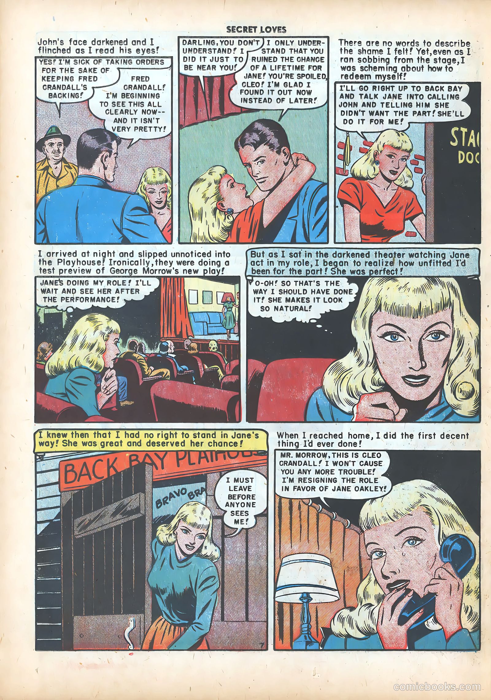 Secret Loves #3 (1950) — page 24 of 36