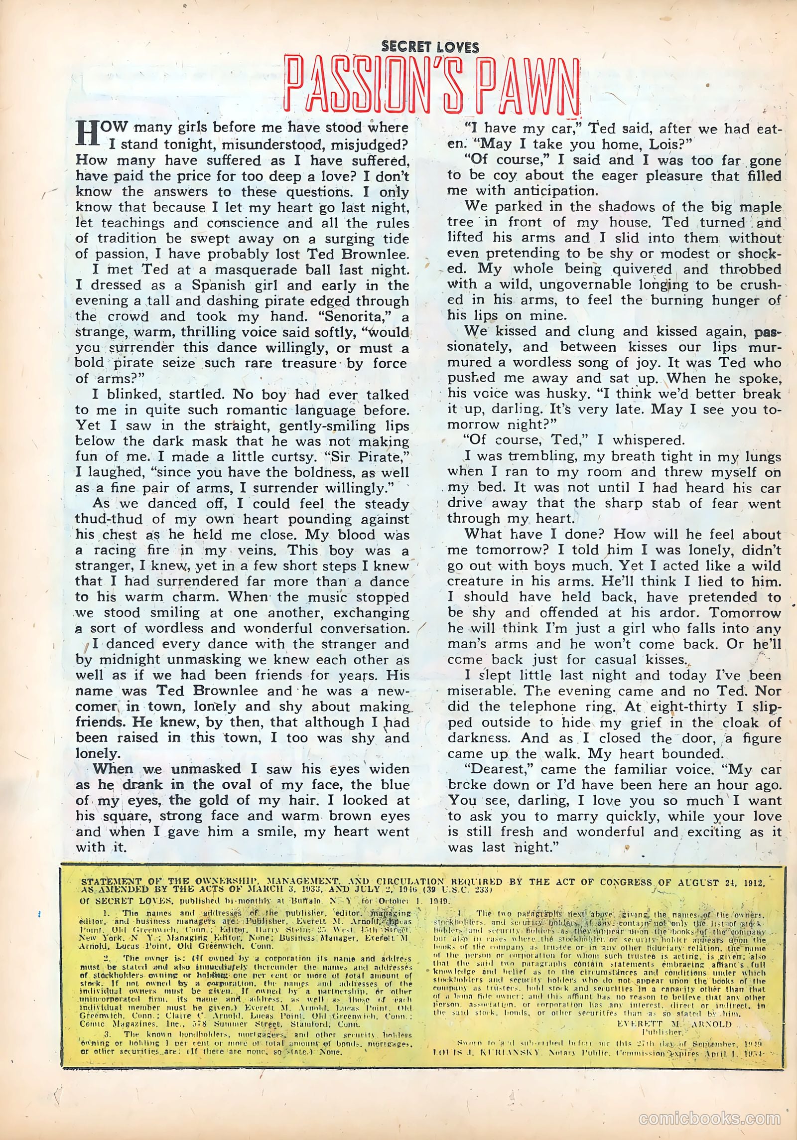 Secret Loves #3 (1950) — page 26 of 36
