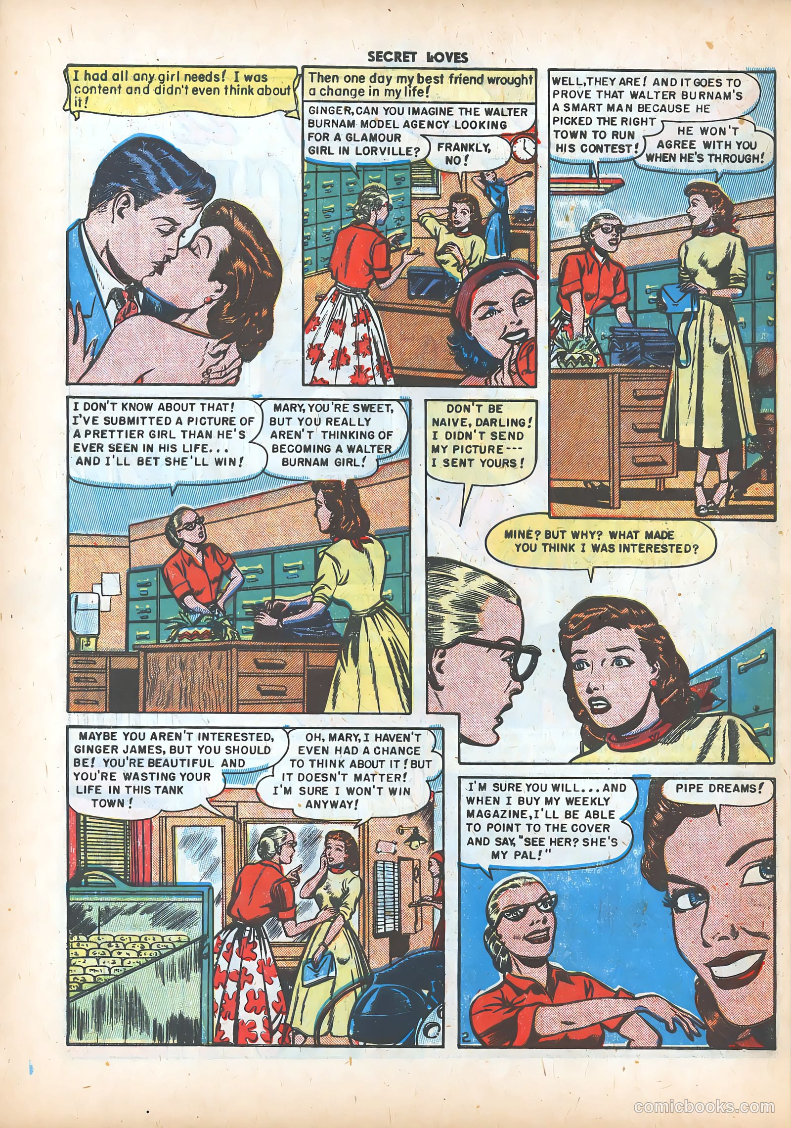 Secret Loves #3 (1950) — page 28 of 36