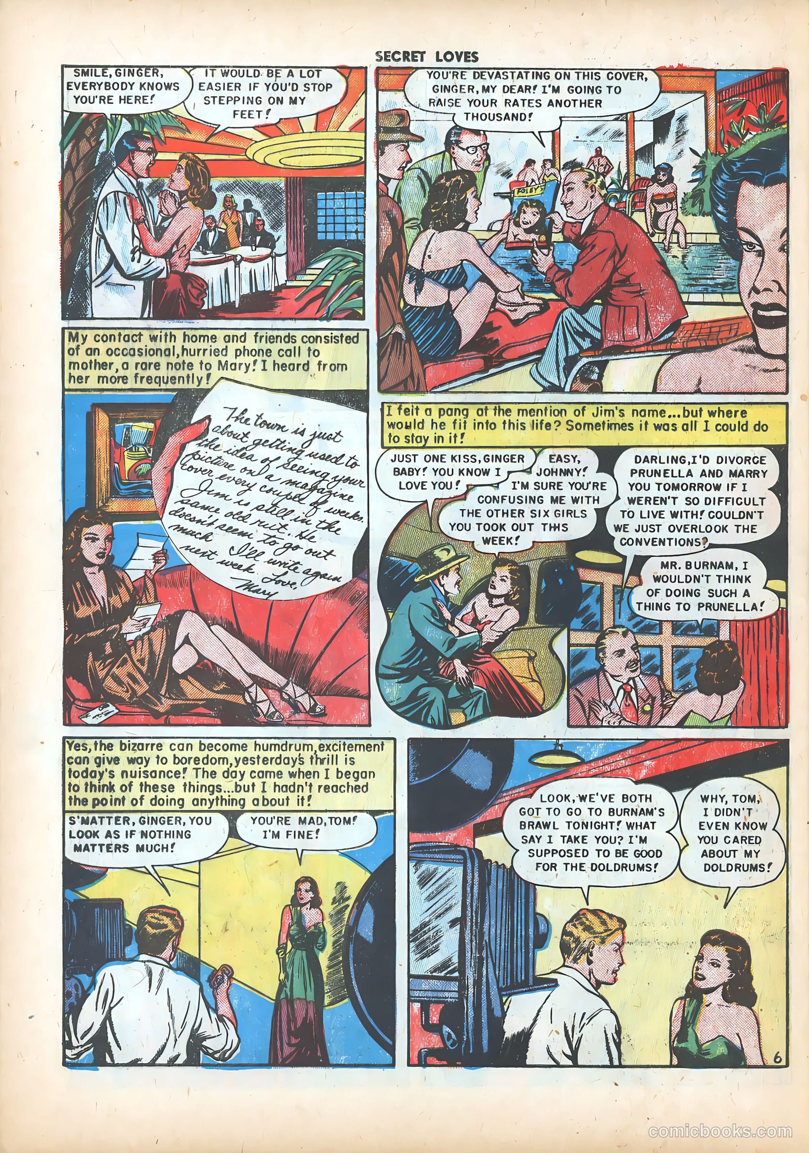 Secret Loves #3 (1950) — page 32 of 36