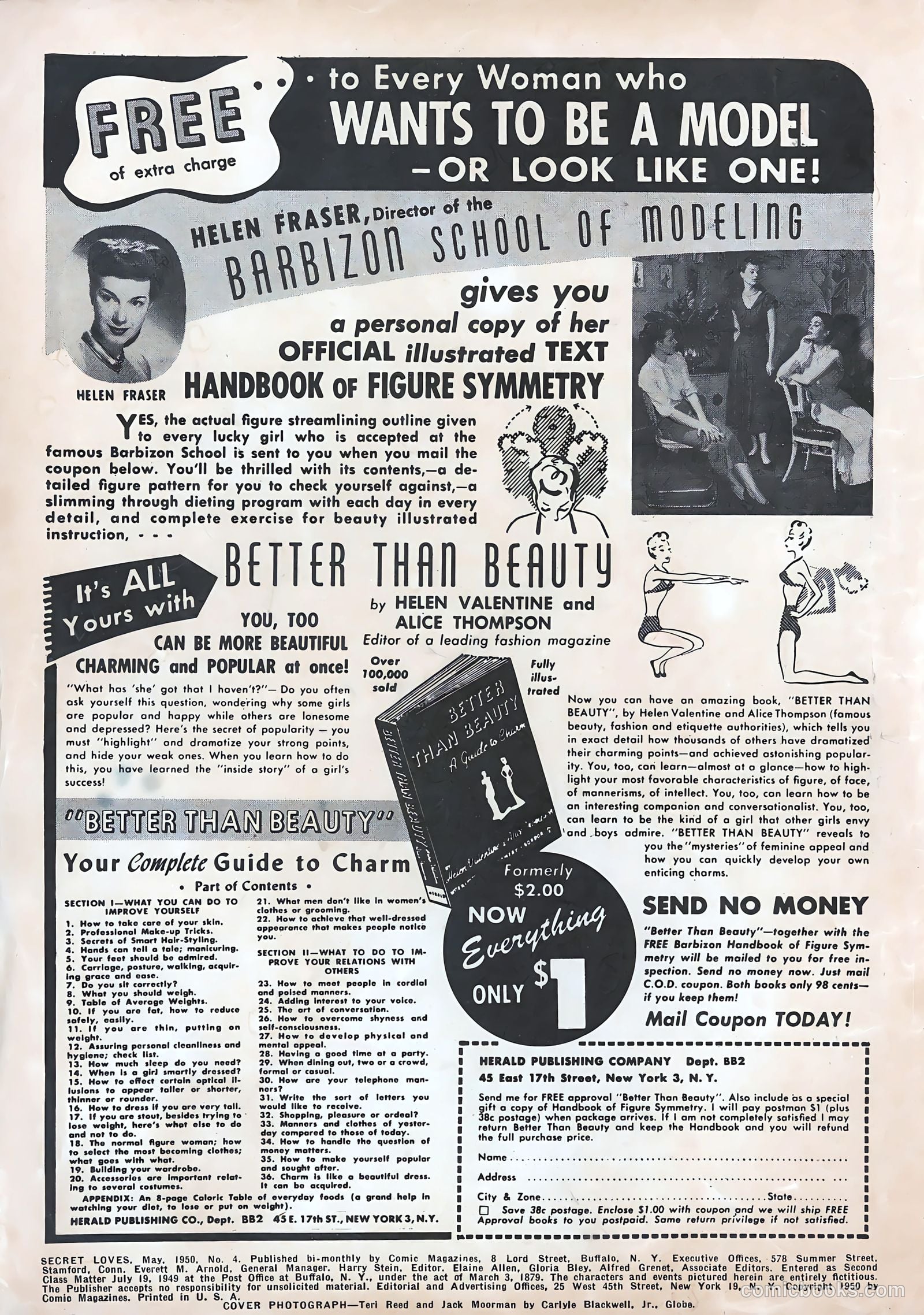 Secret Loves #4 (1950) — page 2 of 36