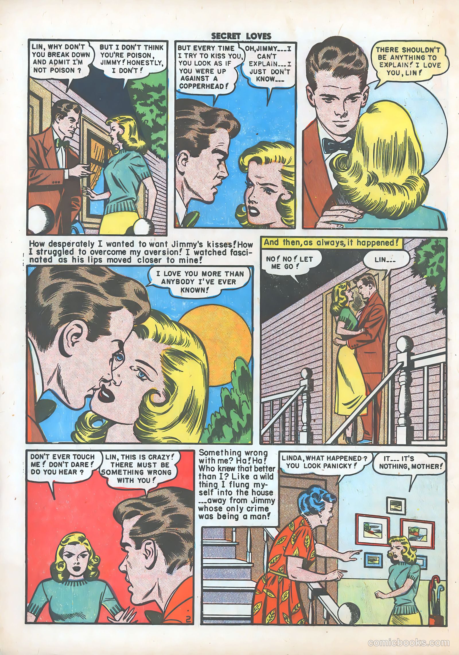 Secret Loves #4 (1950) — page 4 of 36
