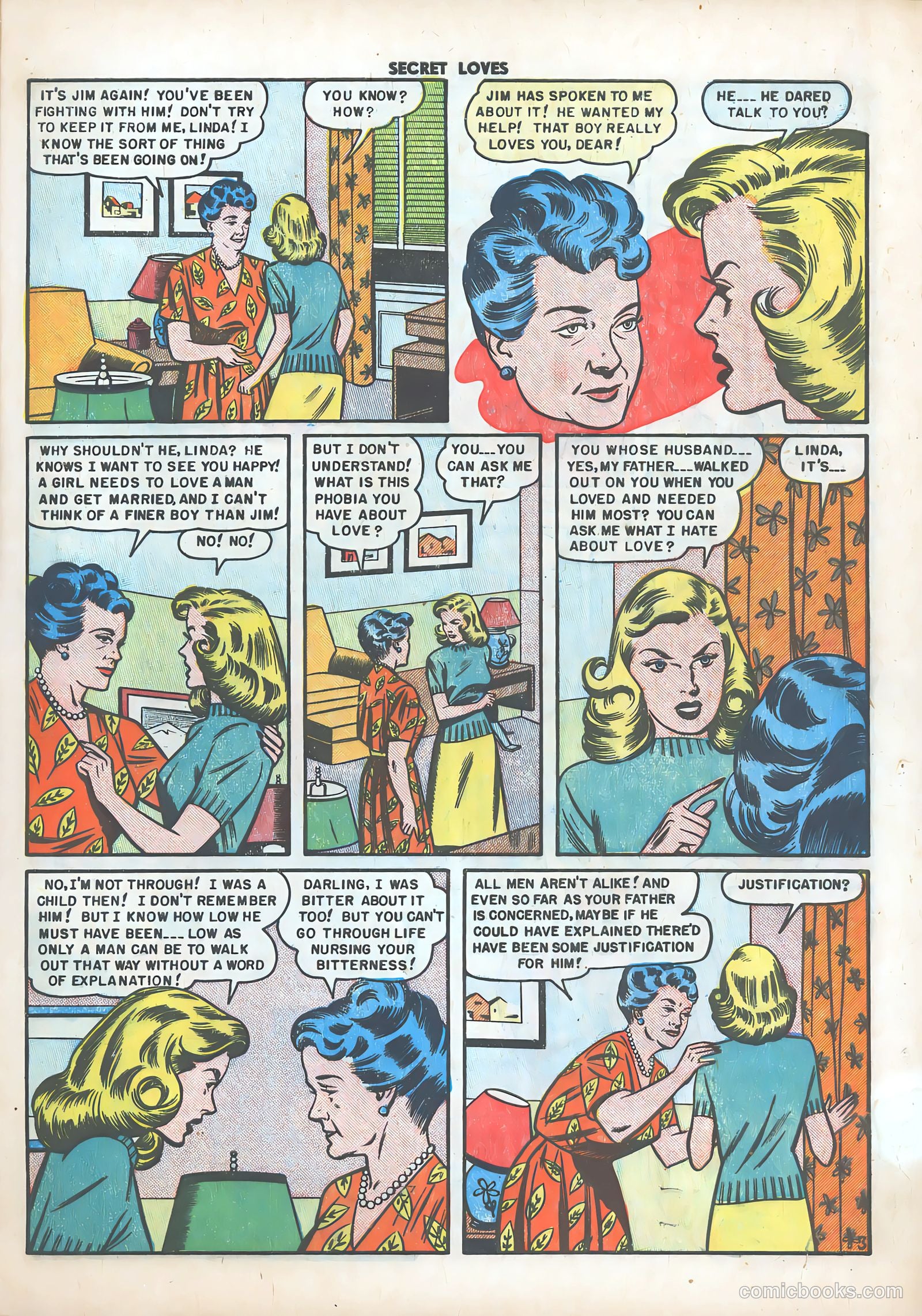 Secret Loves #4 (1950) — page 5 of 36