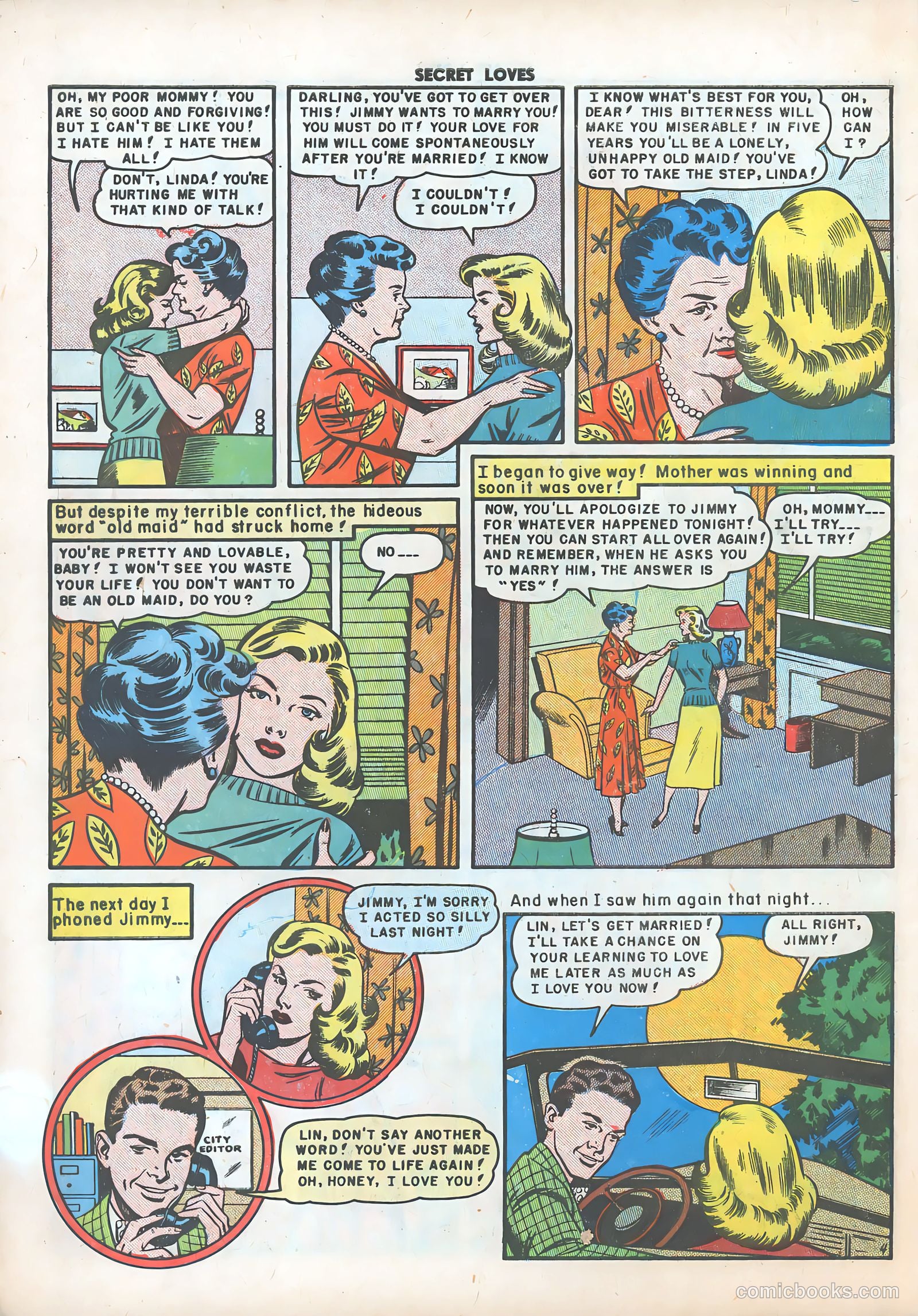 Secret Loves #4 (1950) — page 6 of 36
