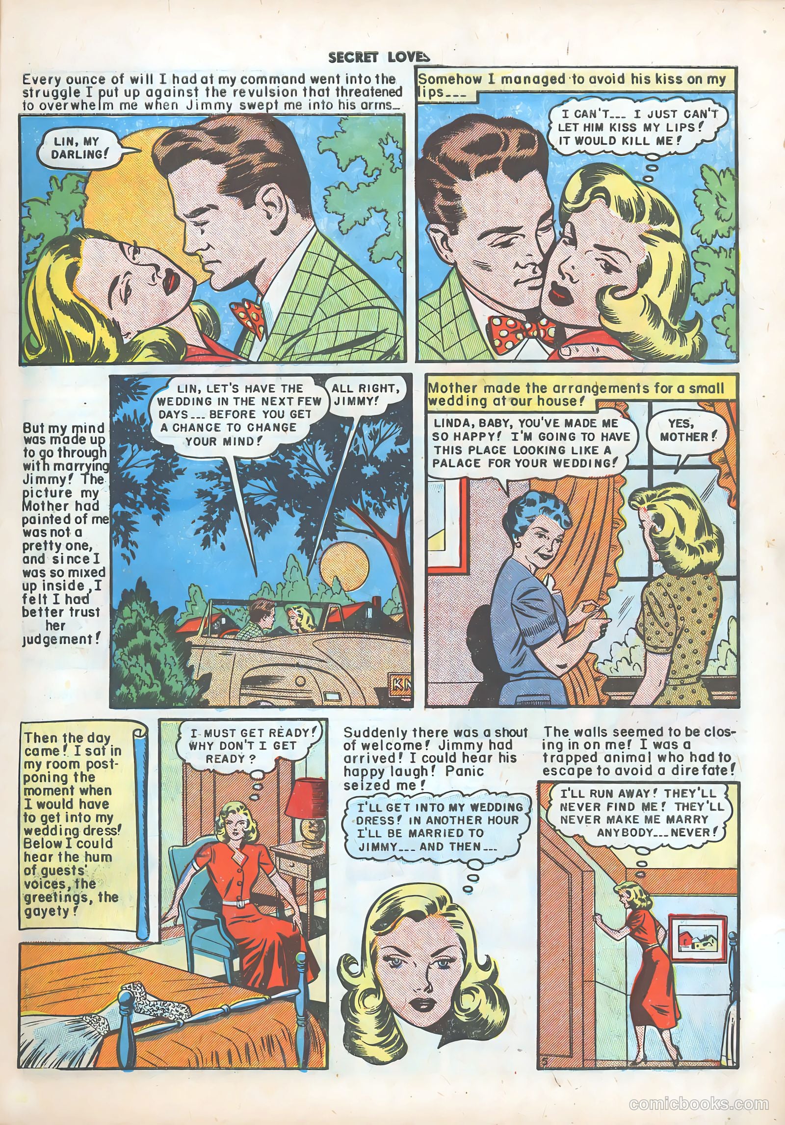 Secret Loves #4 (1950) — page 7 of 36